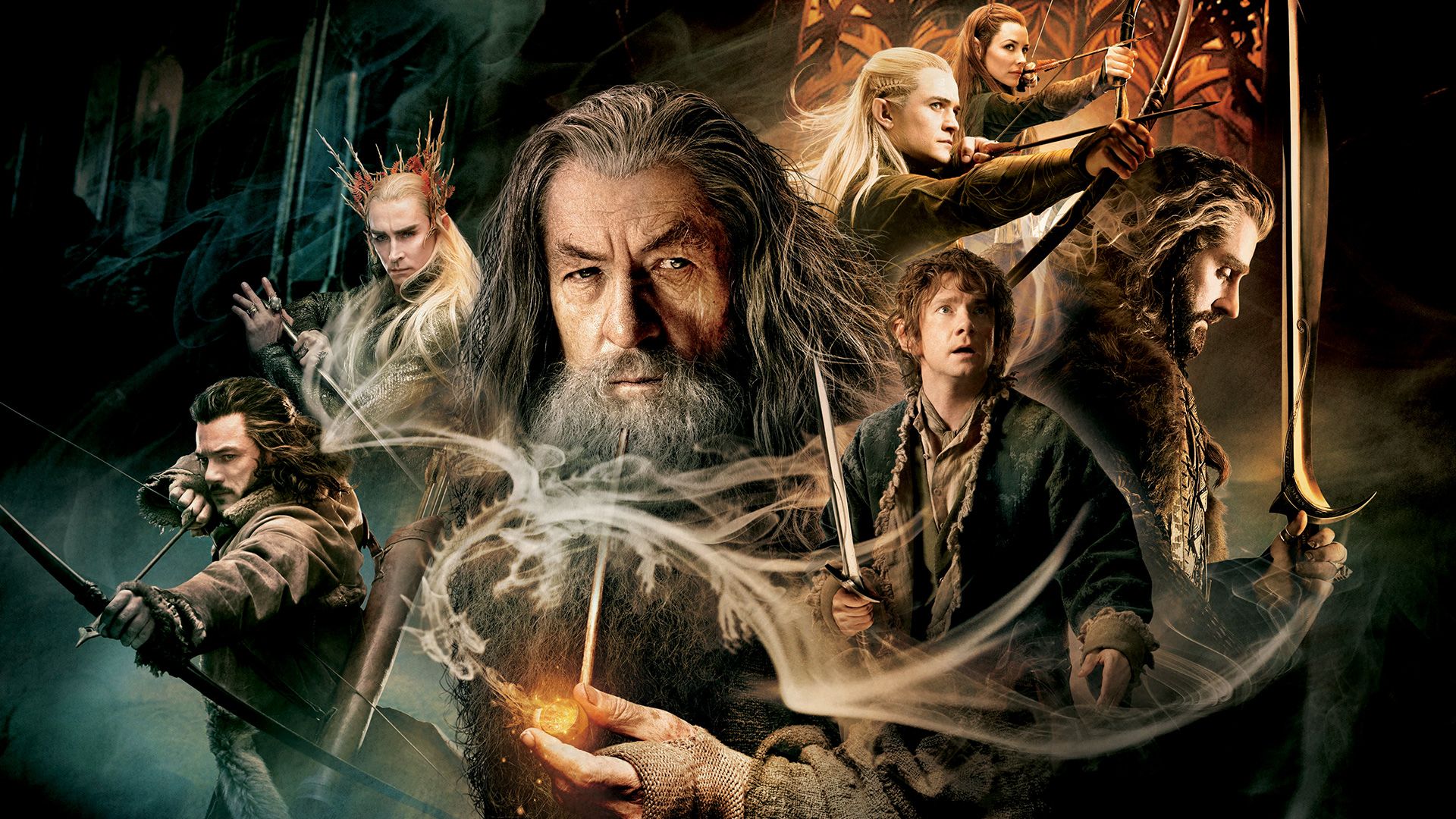 The Hobbit: The Desolation of Smaug background