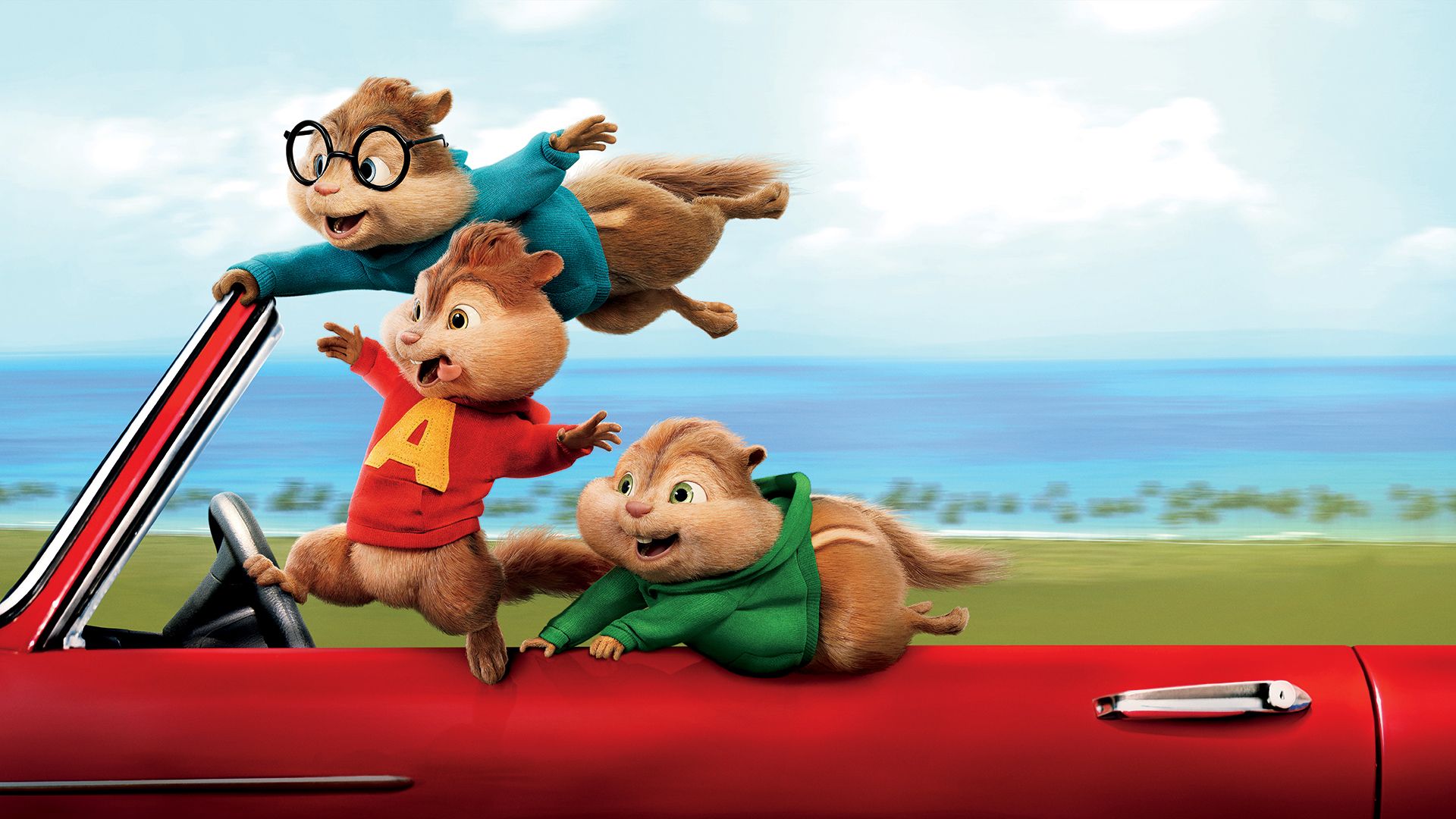 Alvin and the Chipmunks: The Road Chip background