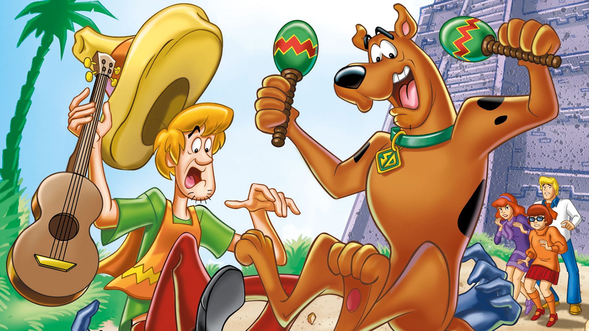 Scooby-Doo and the Monster of Mexico background