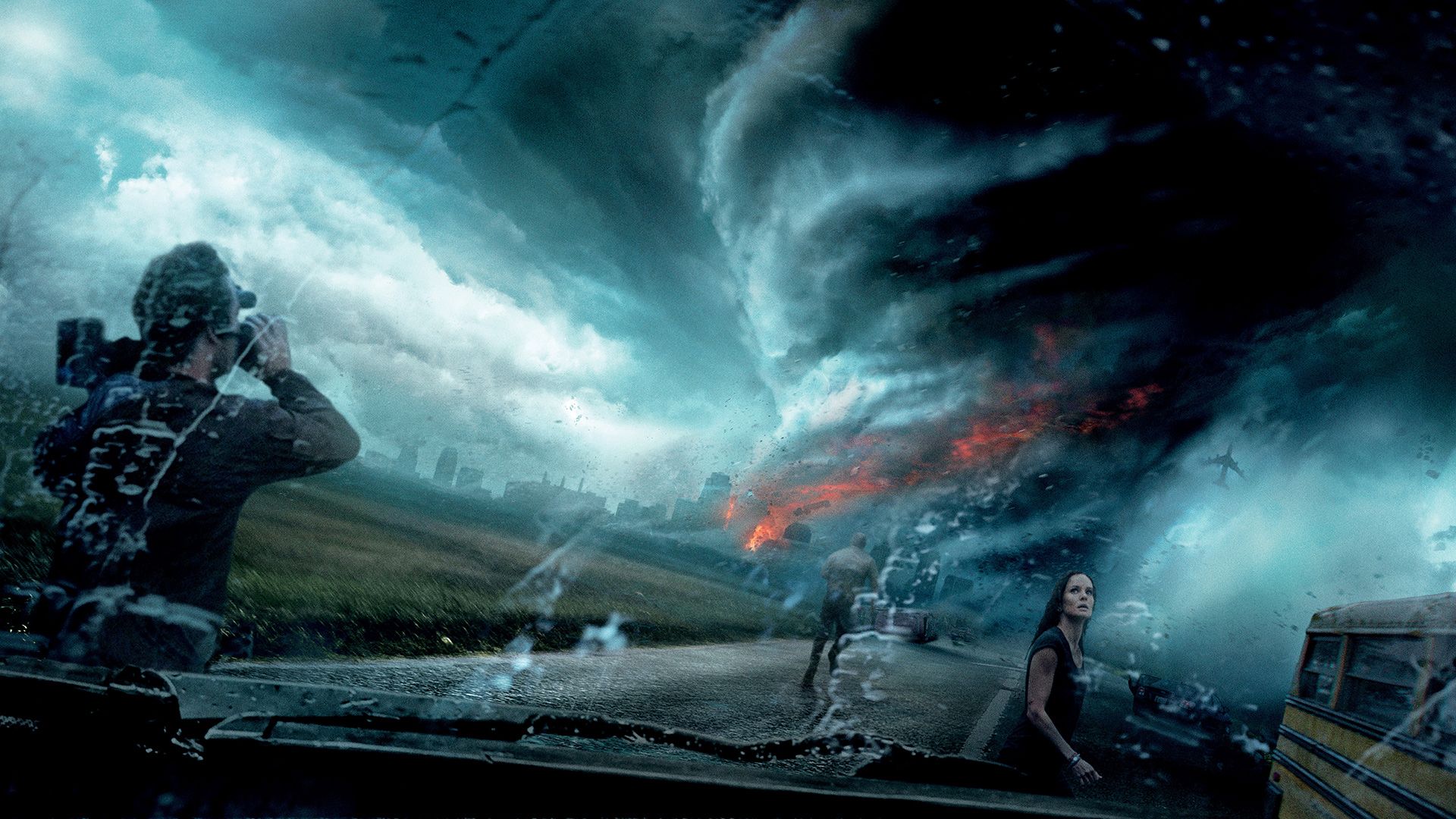 Into the Storm background