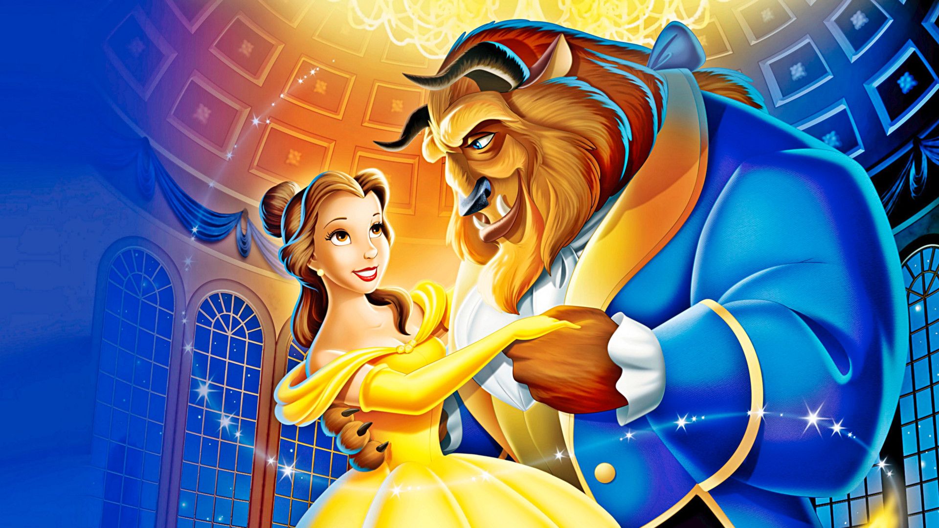 Beauty and the Beast background