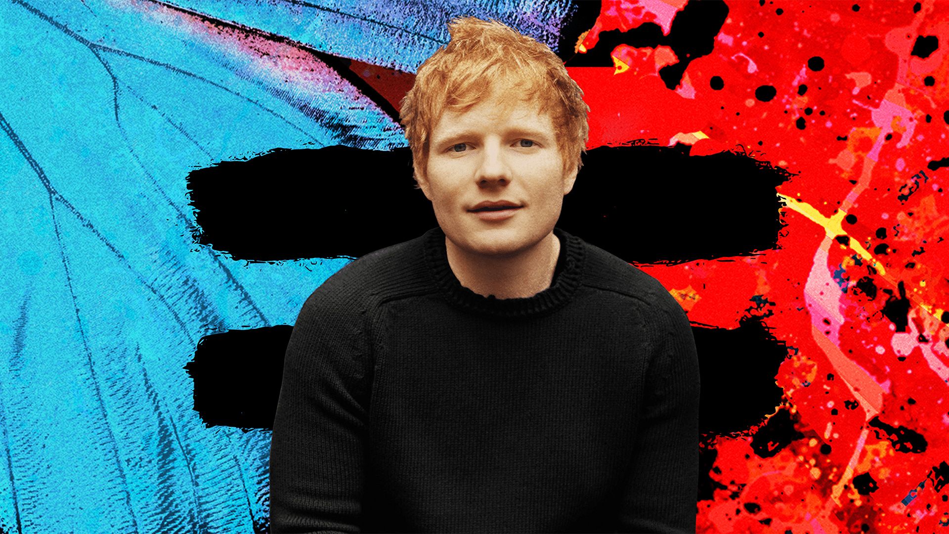 Ed Sheeran the Equals Live Experience background