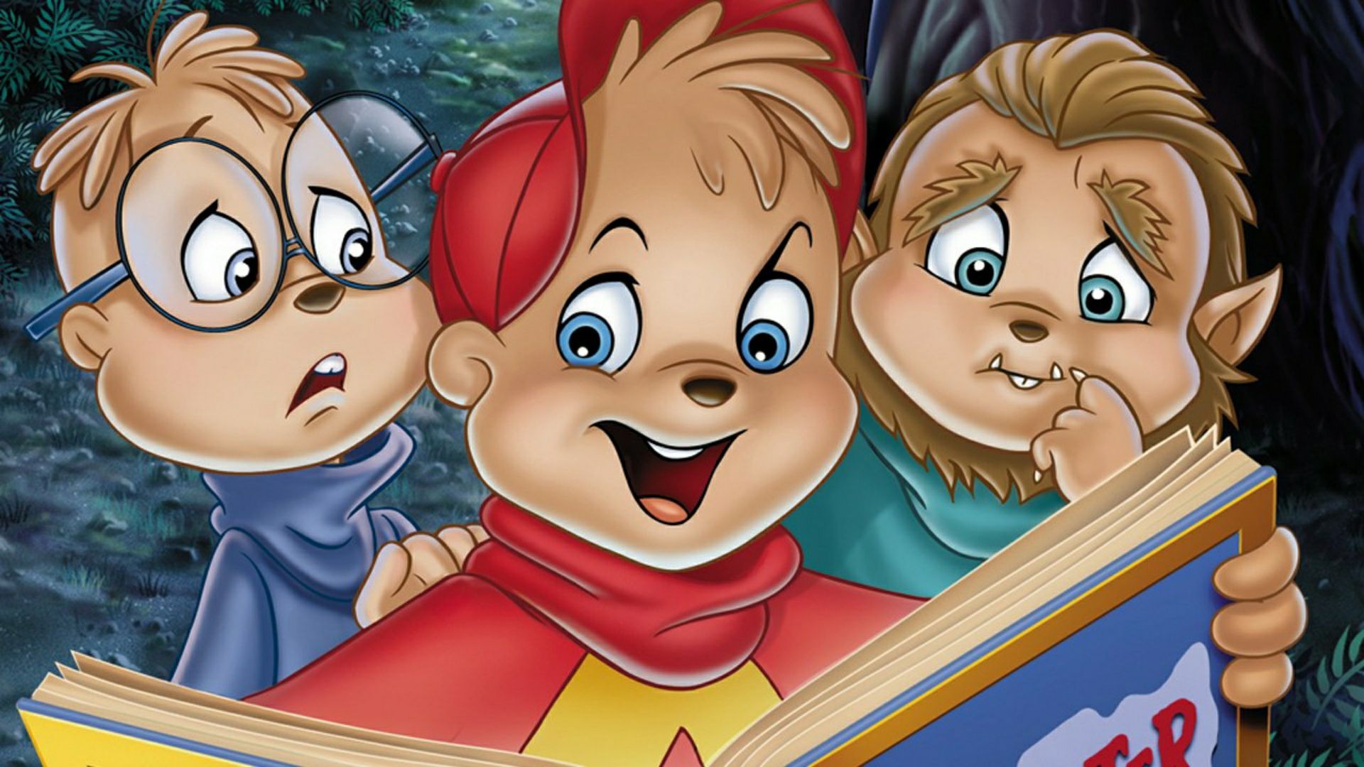 Alvin and the Chipmunks Meet the Wolfman background