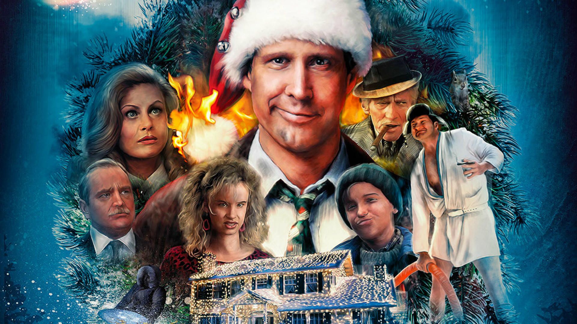 Christmas Vacation background