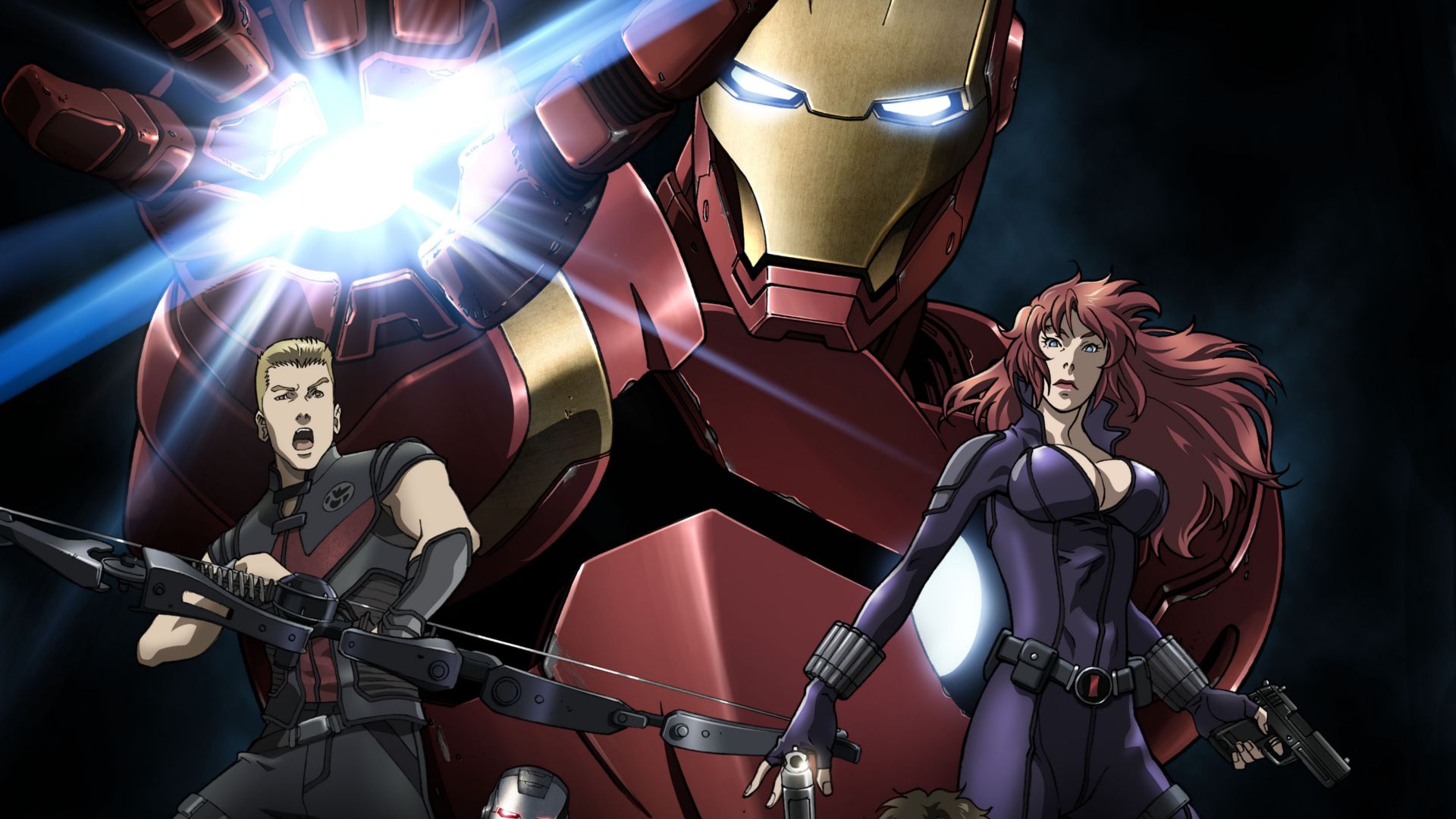 Iron Man: Rise of Technovore background