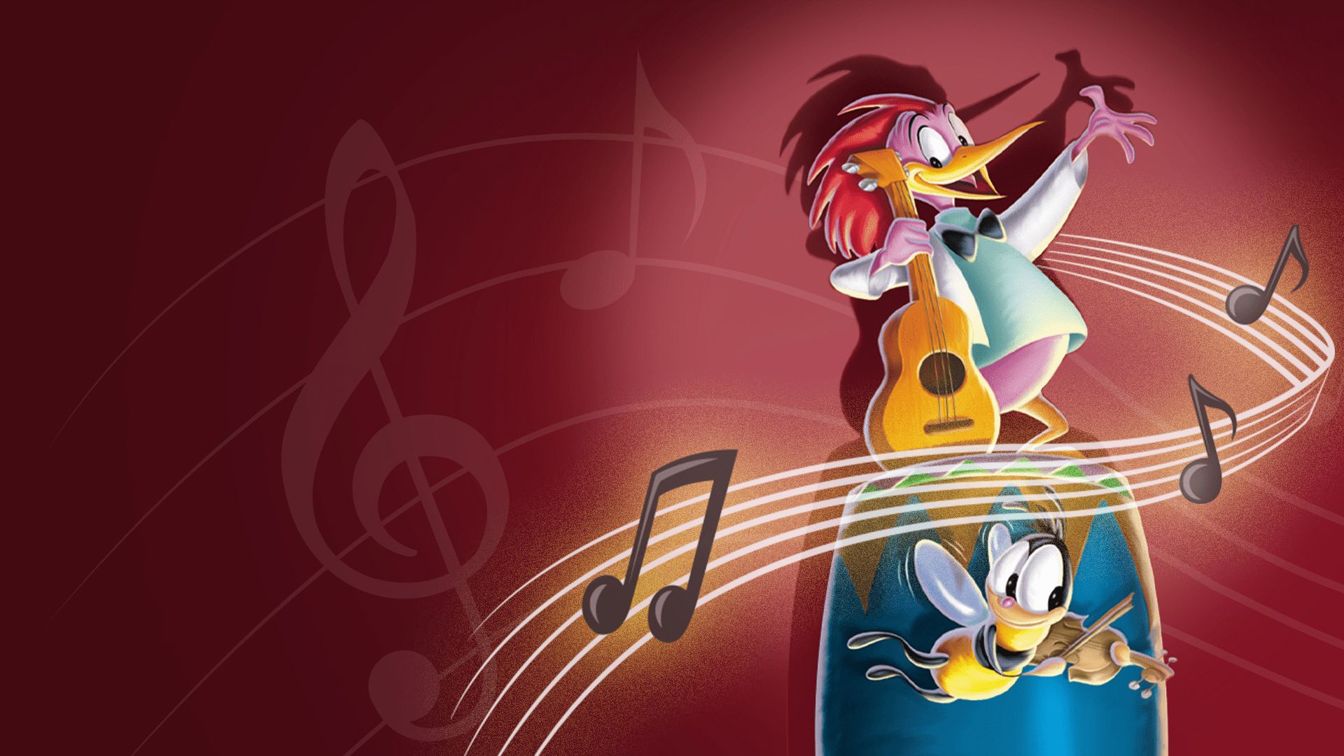 Melody Time background