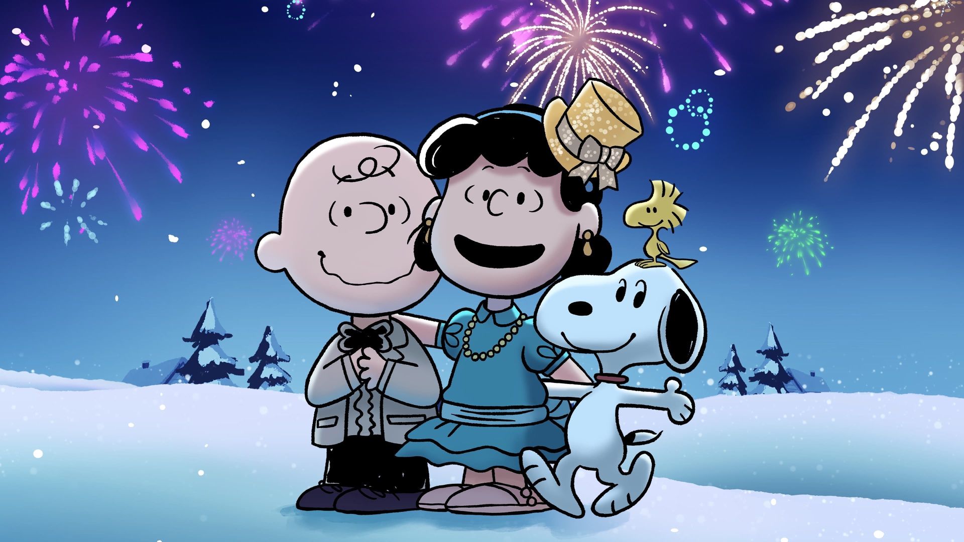 Snoopy Presents: For Auld Lang Syne background