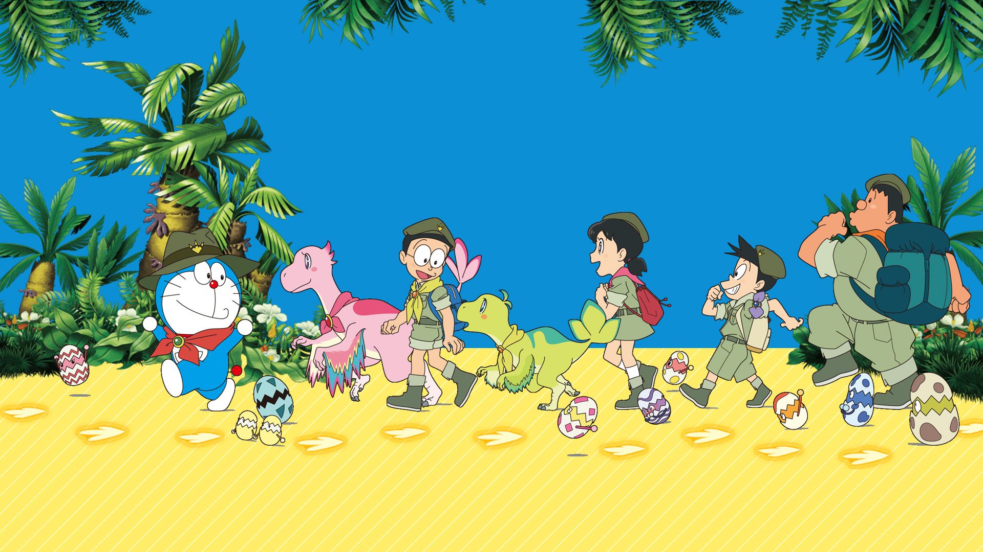 Doraemon the Movie: Nobita's New Dinosaur background