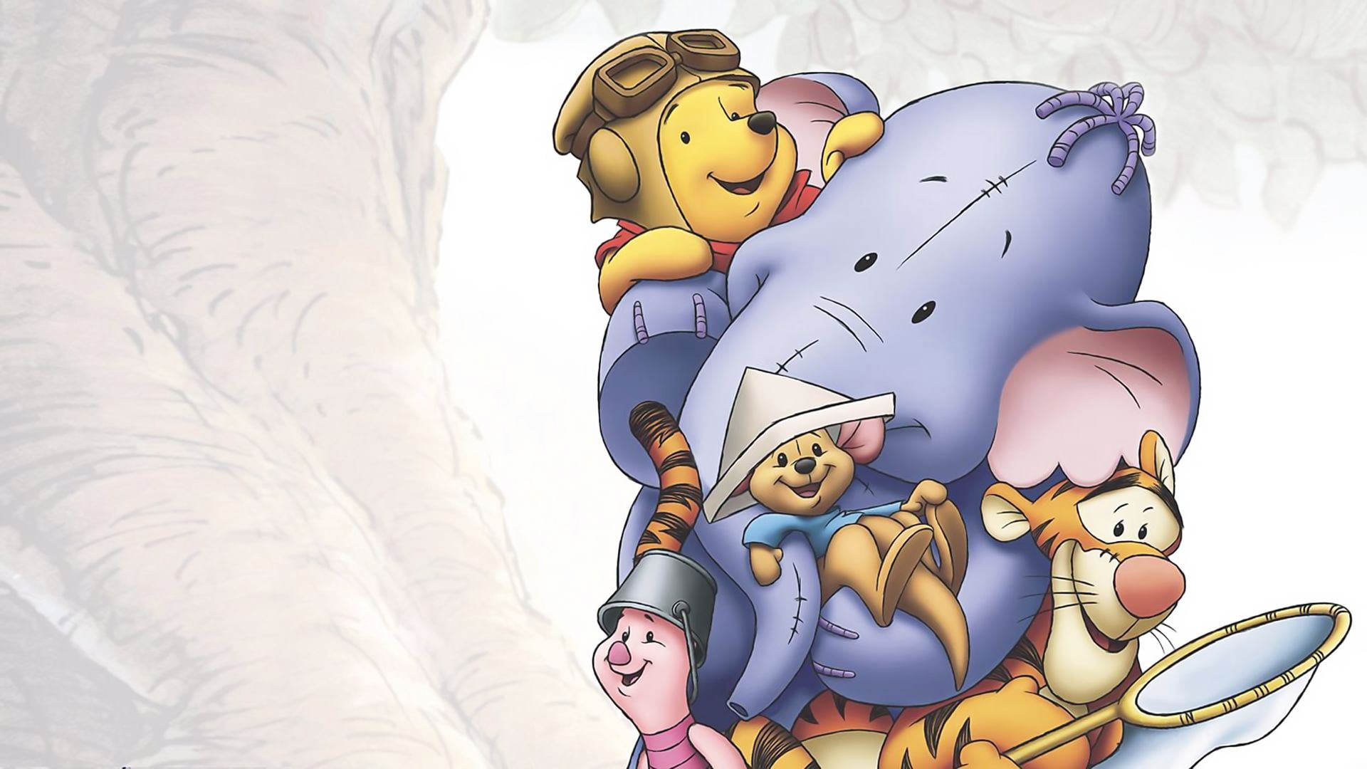 Pooh's Heffalump Movie background