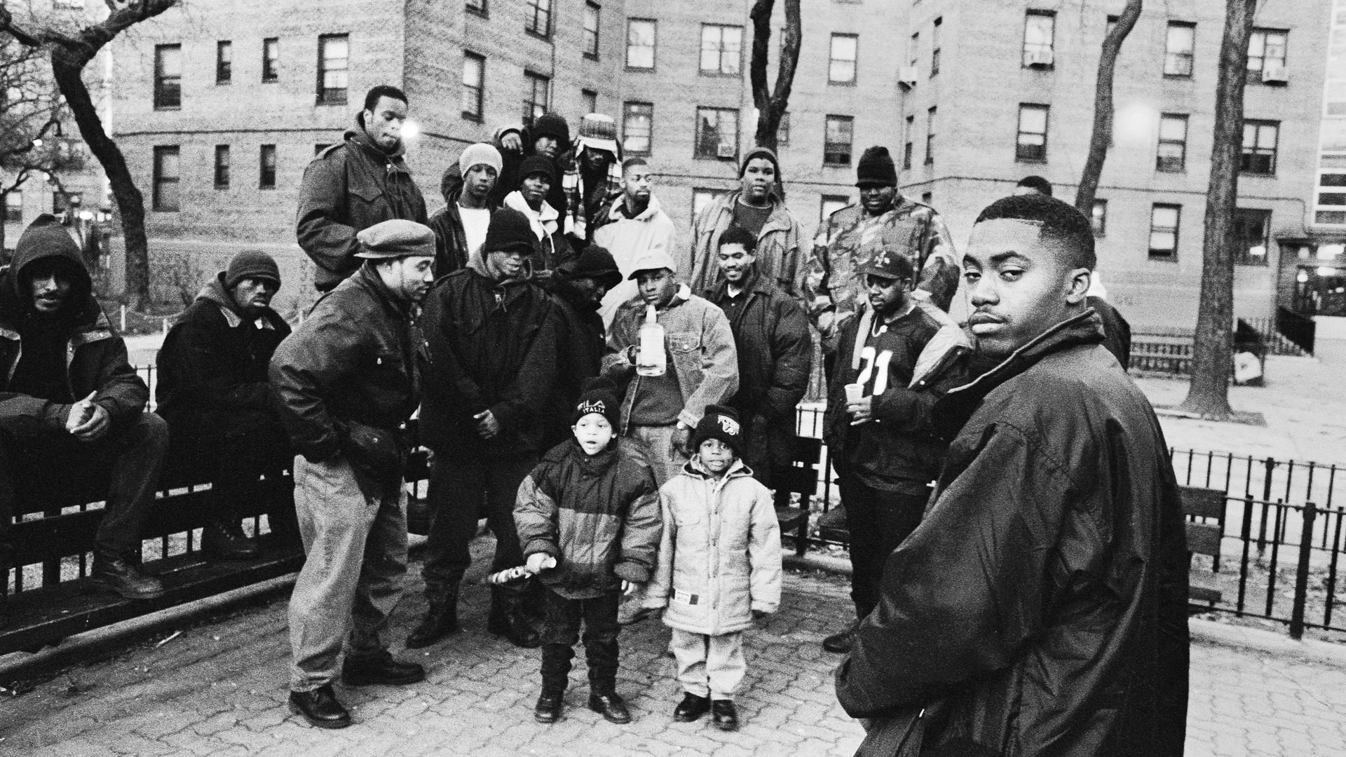 Nas: Time Is Illmatic background
