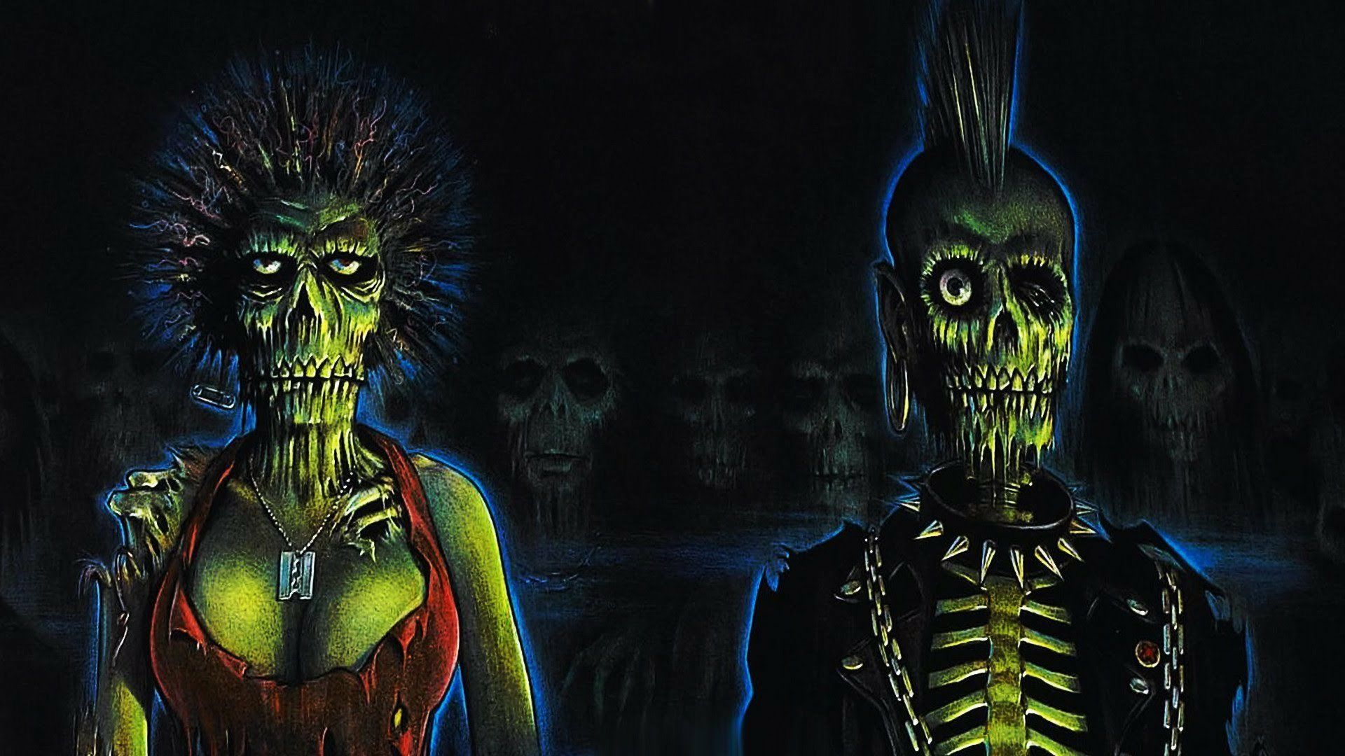 The Return of the Living Dead background
