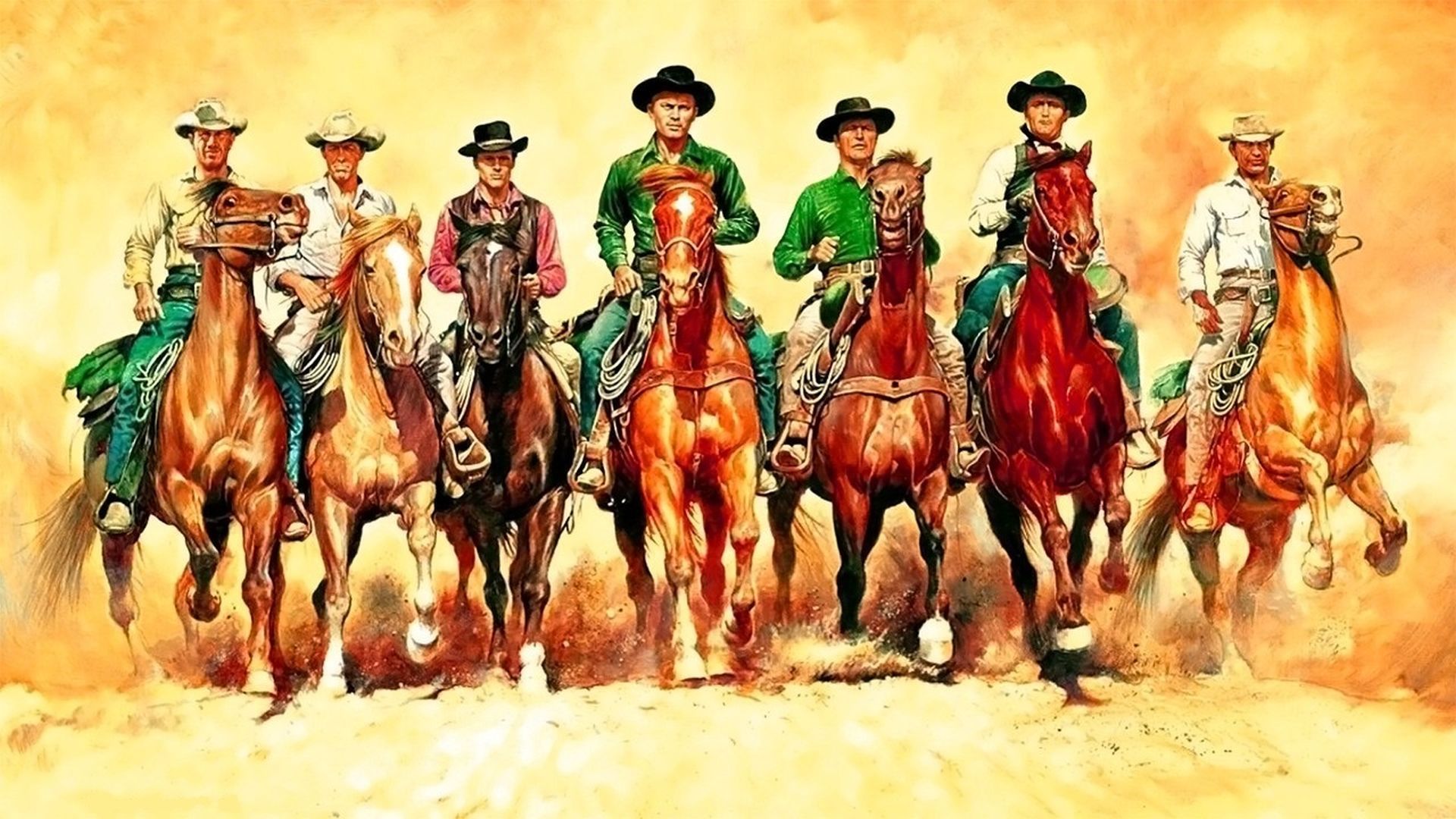 The Magnificent Seven background
