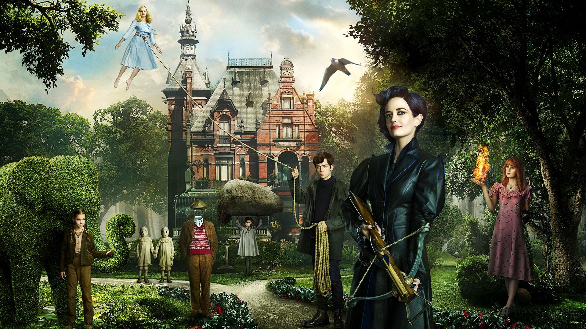 Miss Peregrine's Home for Peculiar Children background