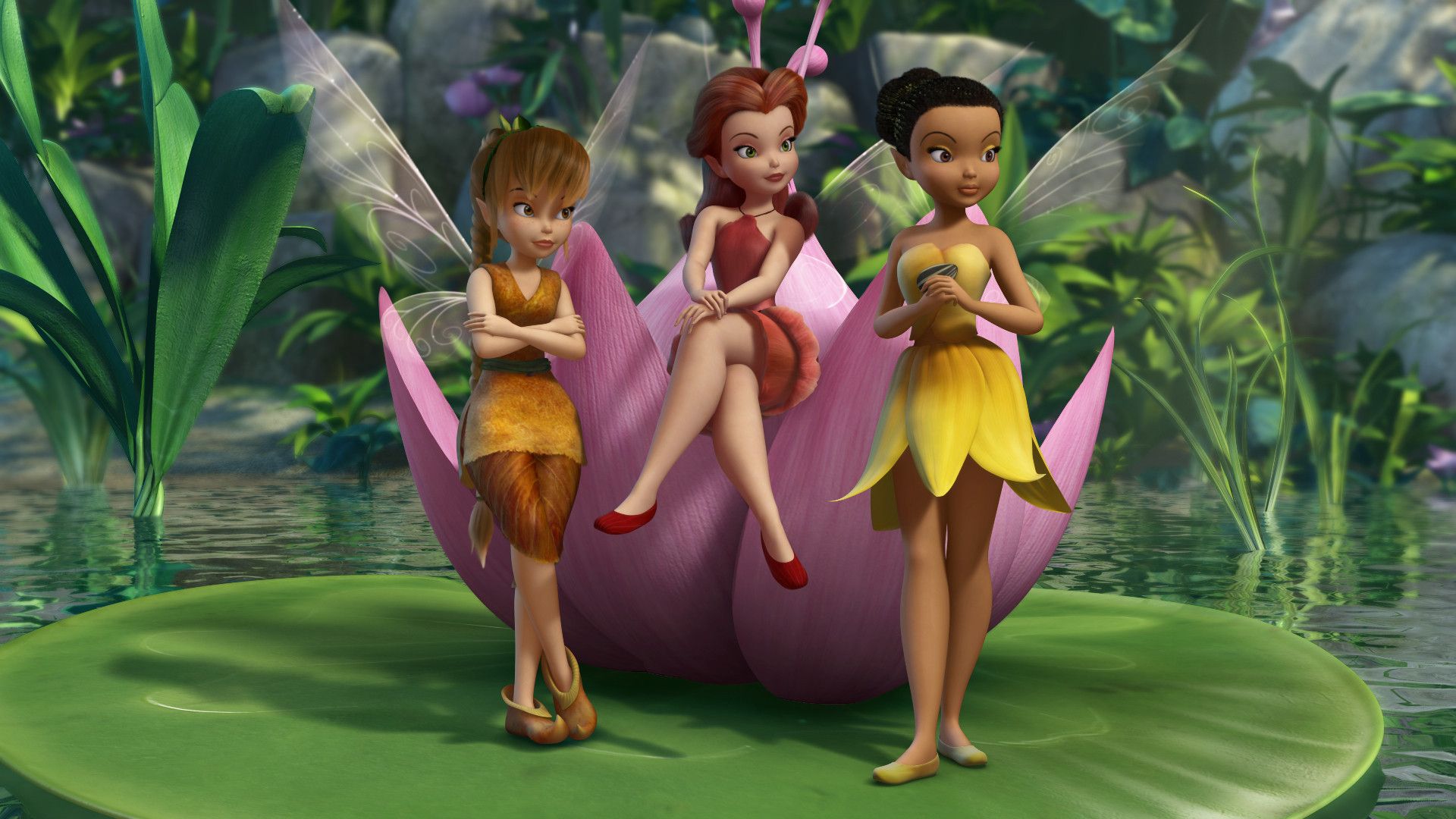 Tinker Bell and the Lost Treasure background