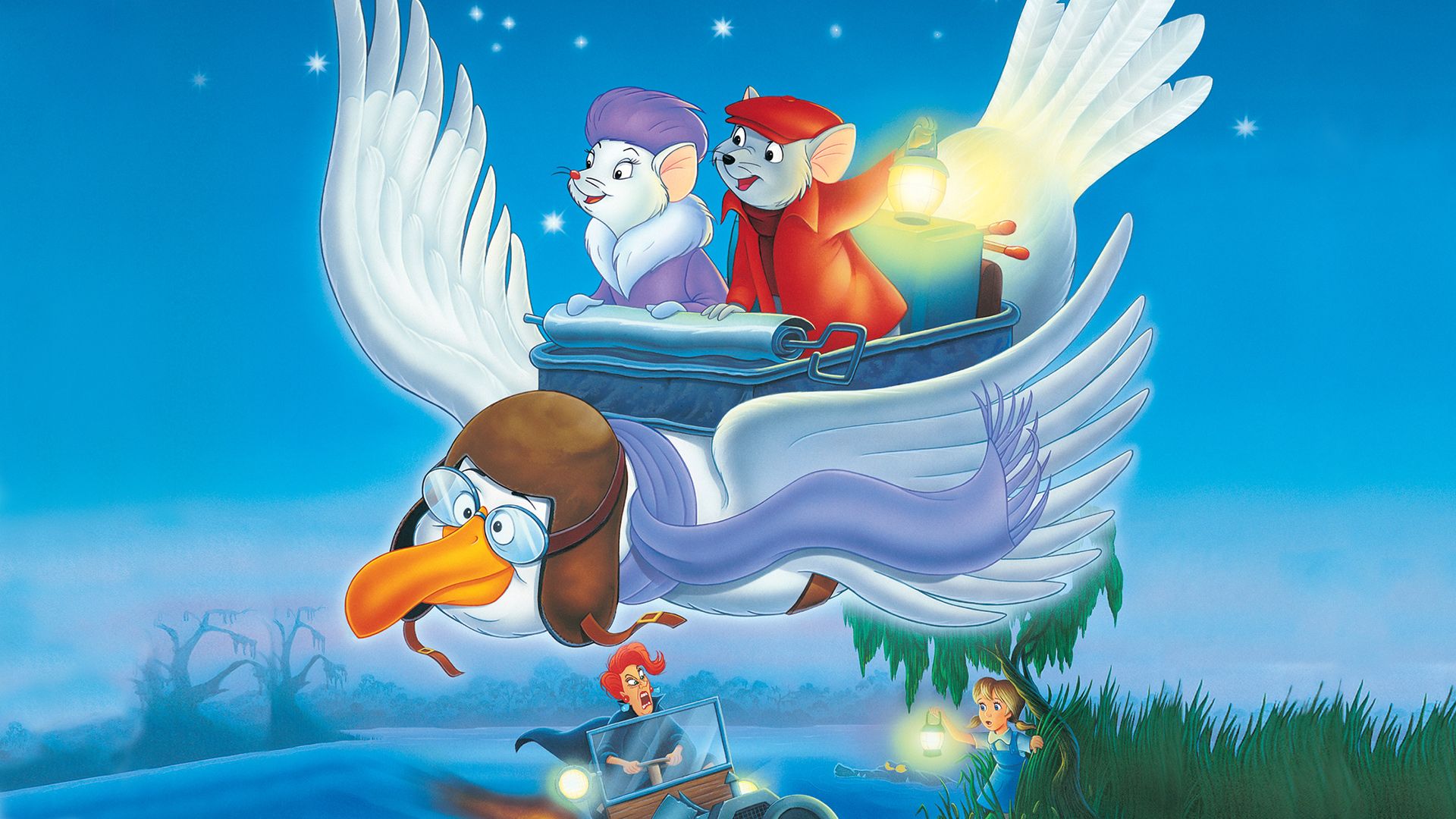 The Rescuers background