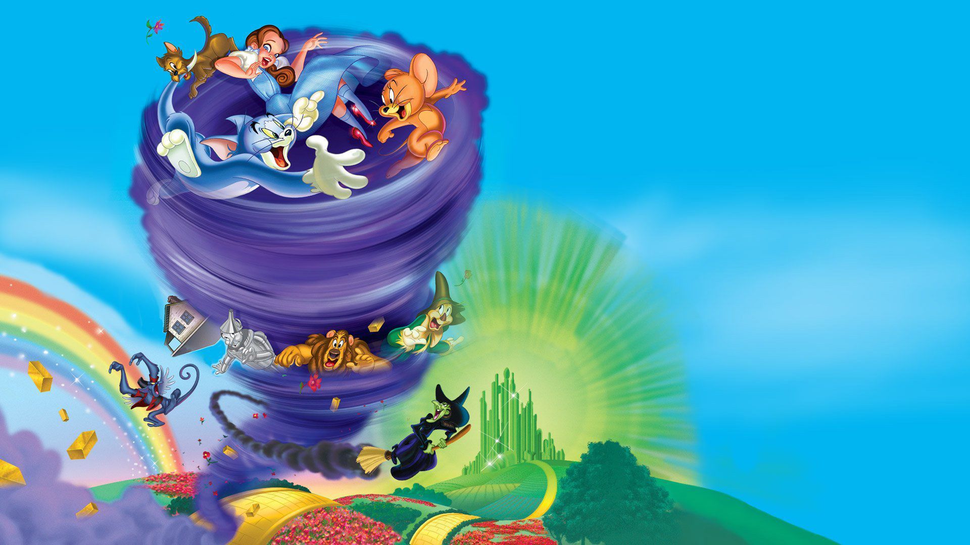 Tom and Jerry & The Wizard of Oz background
