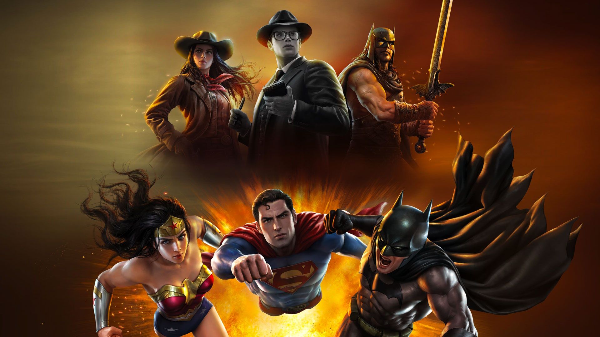 Justice League: Warworld background