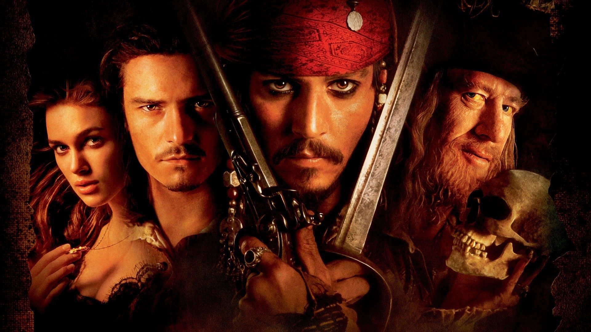 Pirates of the Caribbean: The Curse of the Black Pearl background