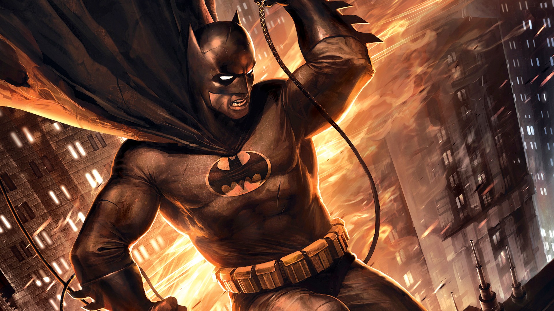 Batman: The Dark Knight Returns, Part 2 background