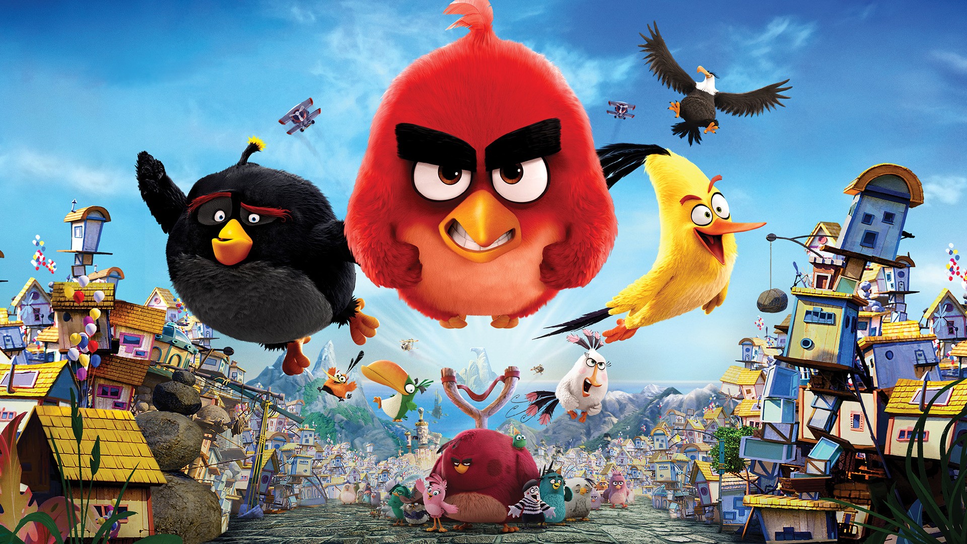 The Angry Birds Movie background