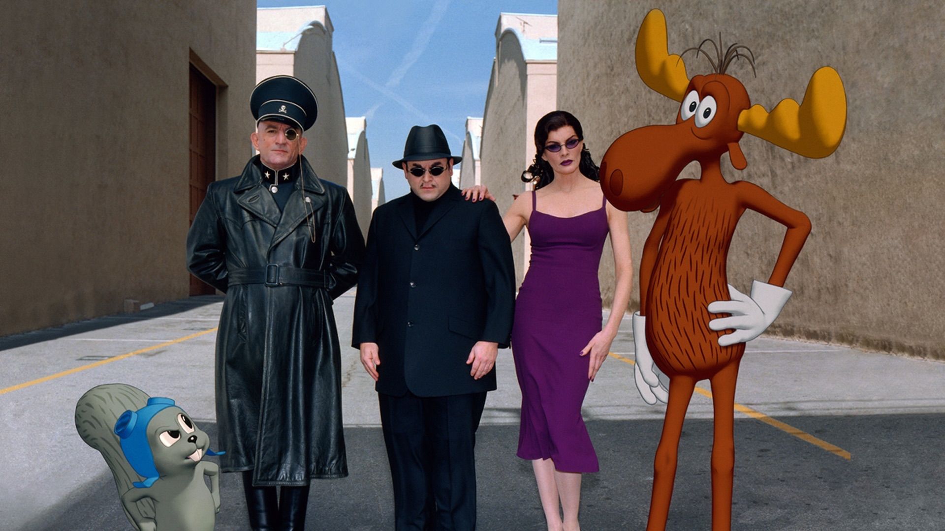 The Adventures of Rocky & Bullwinkle background