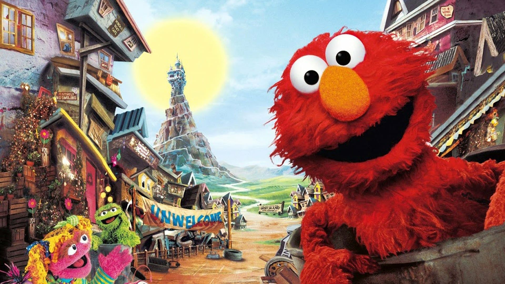 The Adventures of Elmo in Grouchland background