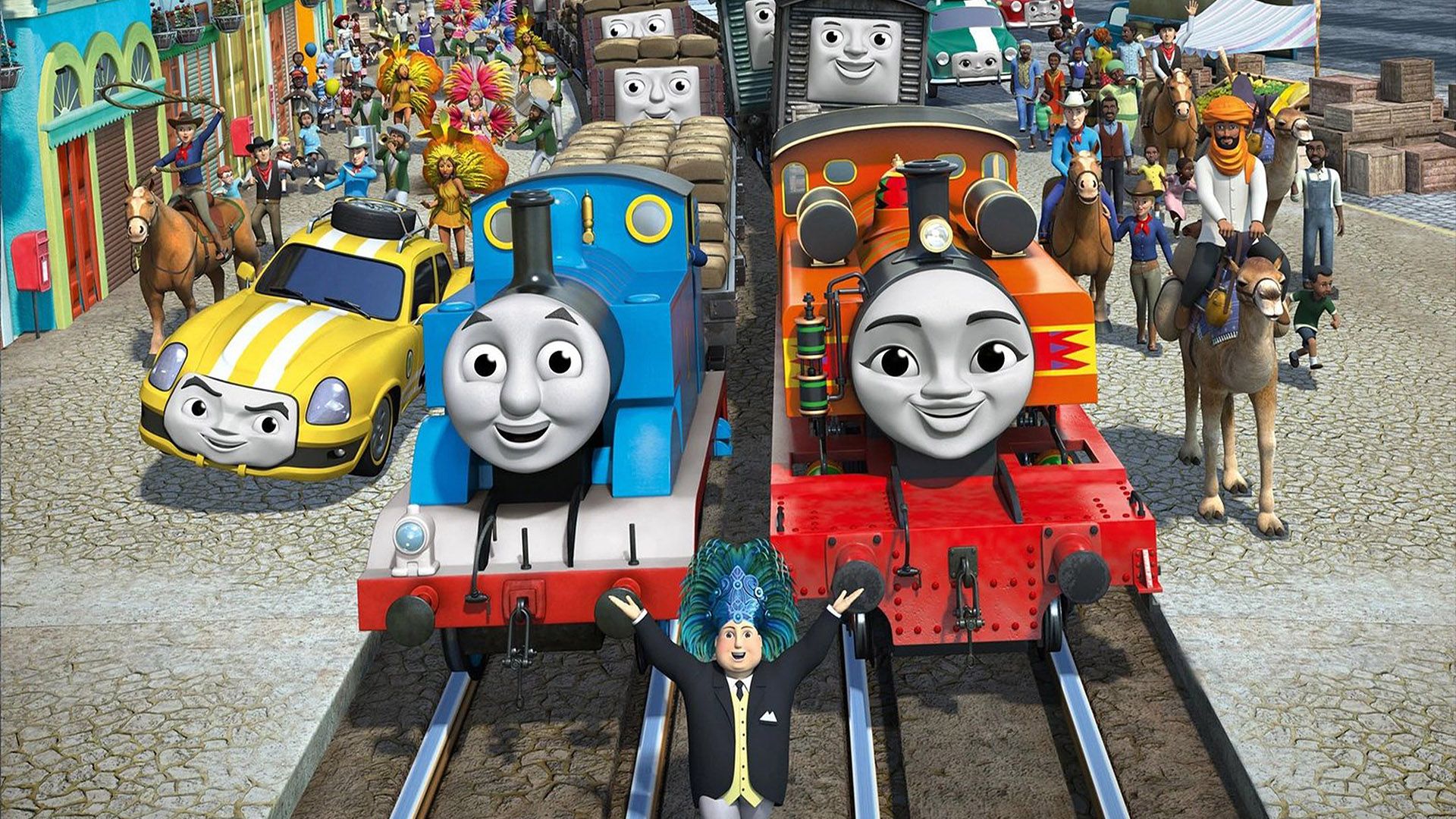 Thomas & Friends: Big World! Big Adventures! background