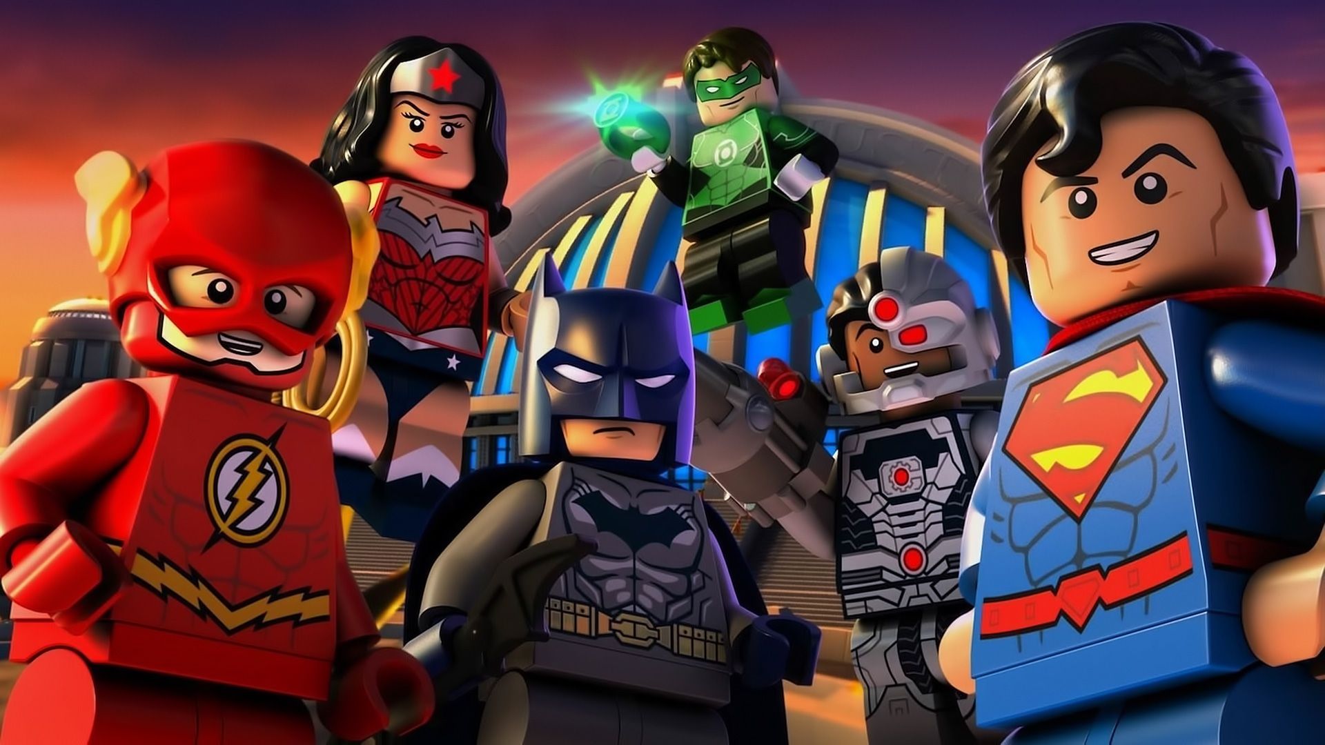 Lego DC Comics Super Heroes: Justice League - Cosmic Clash background