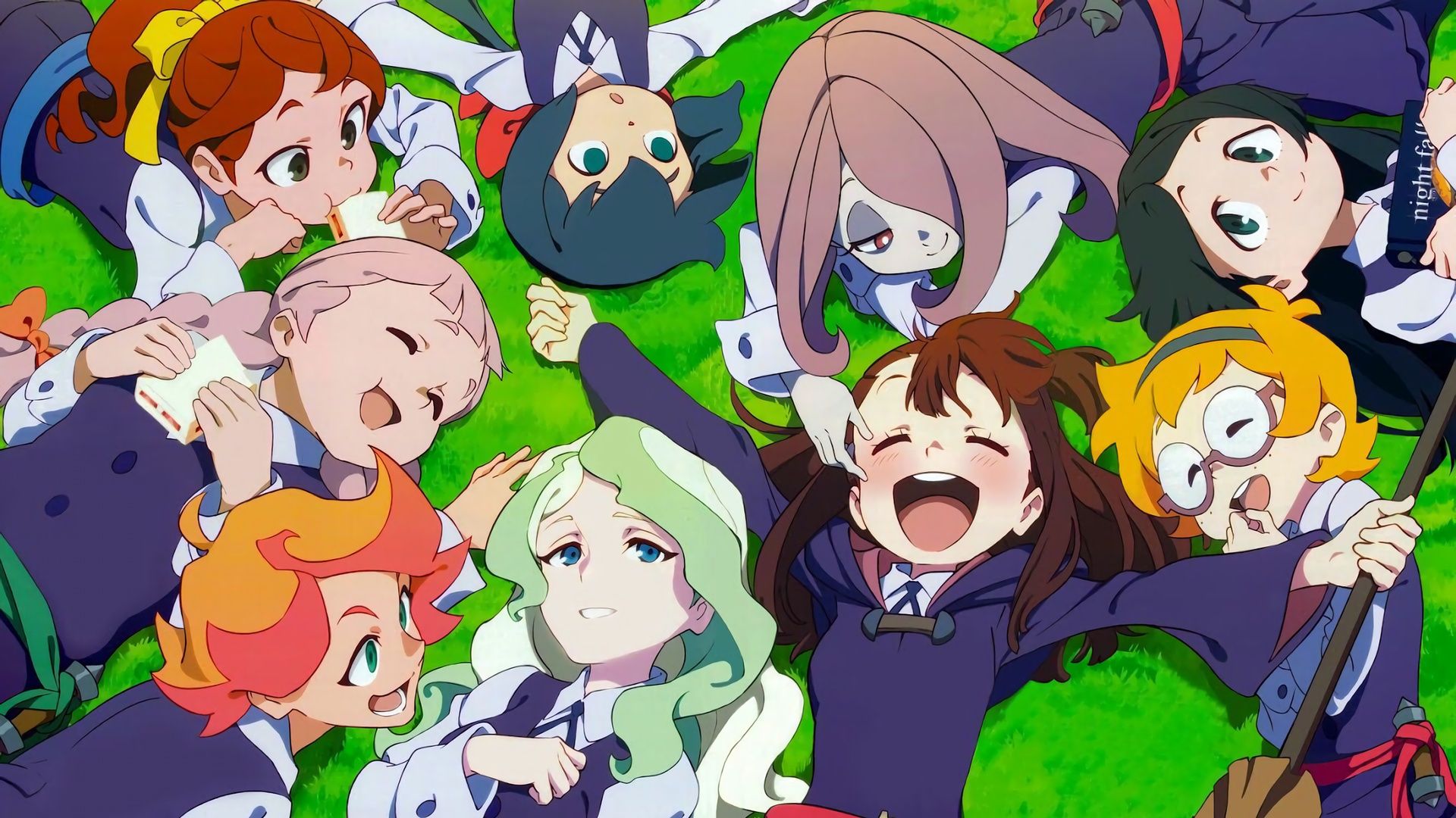 Little Witch Academia: The Enchanted Parade background