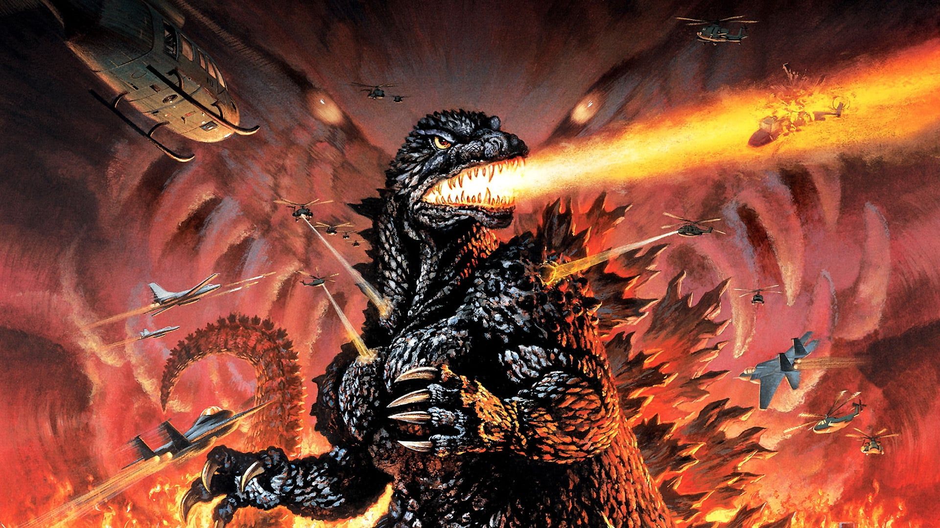 Godzilla 2000: Millennium background