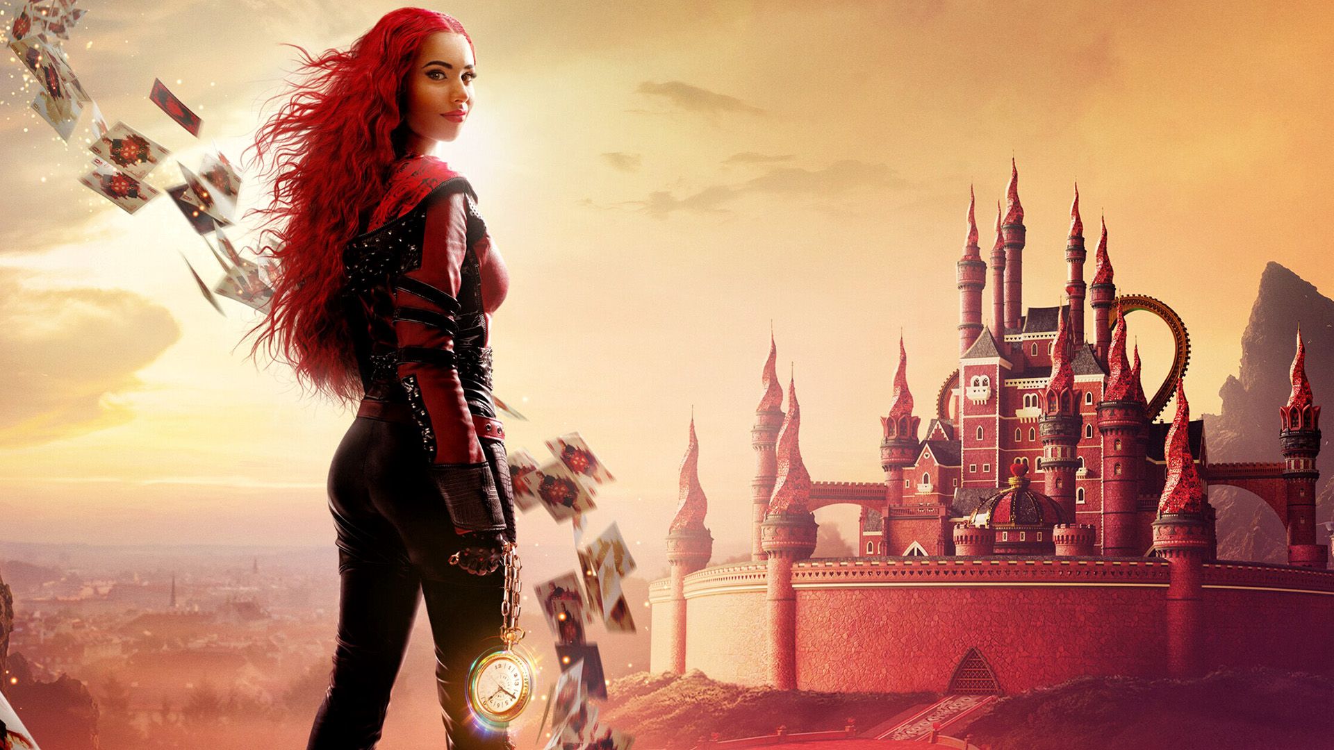 Descendants: The Rise of Red background