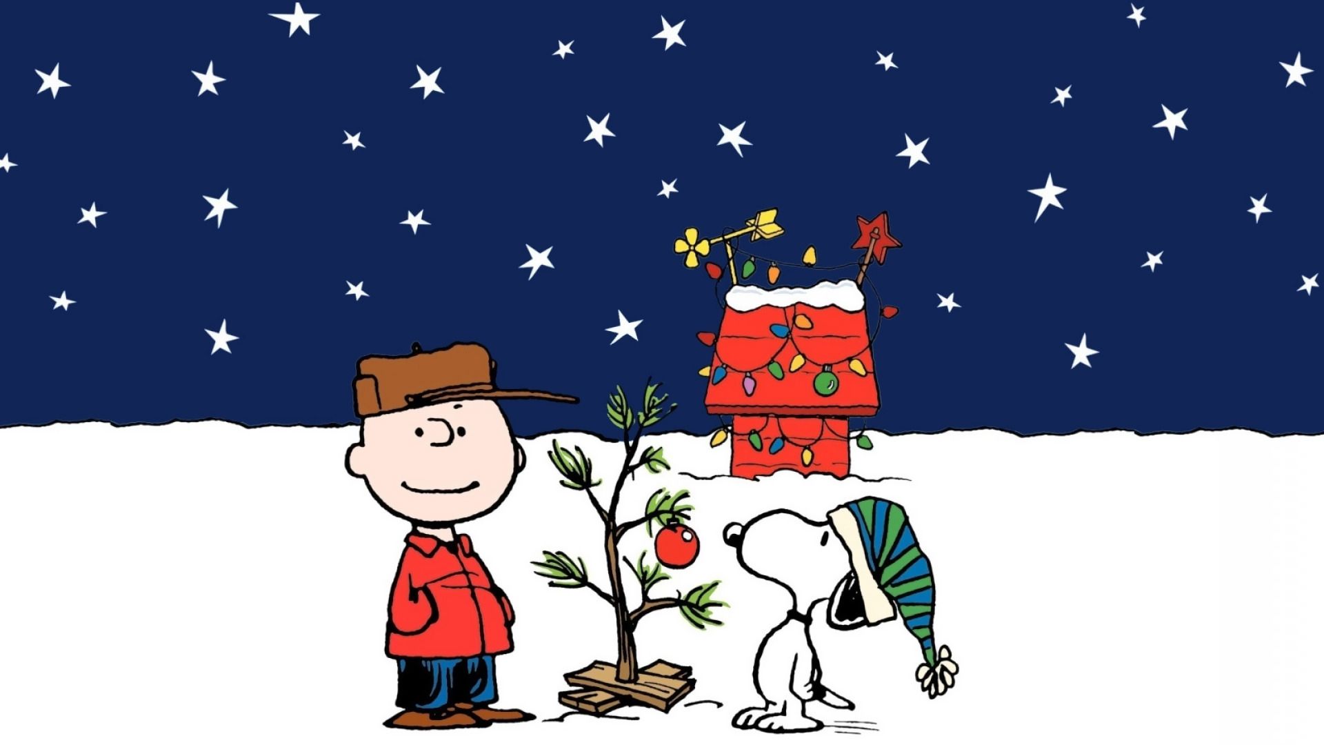 A Charlie Brown Christmas background