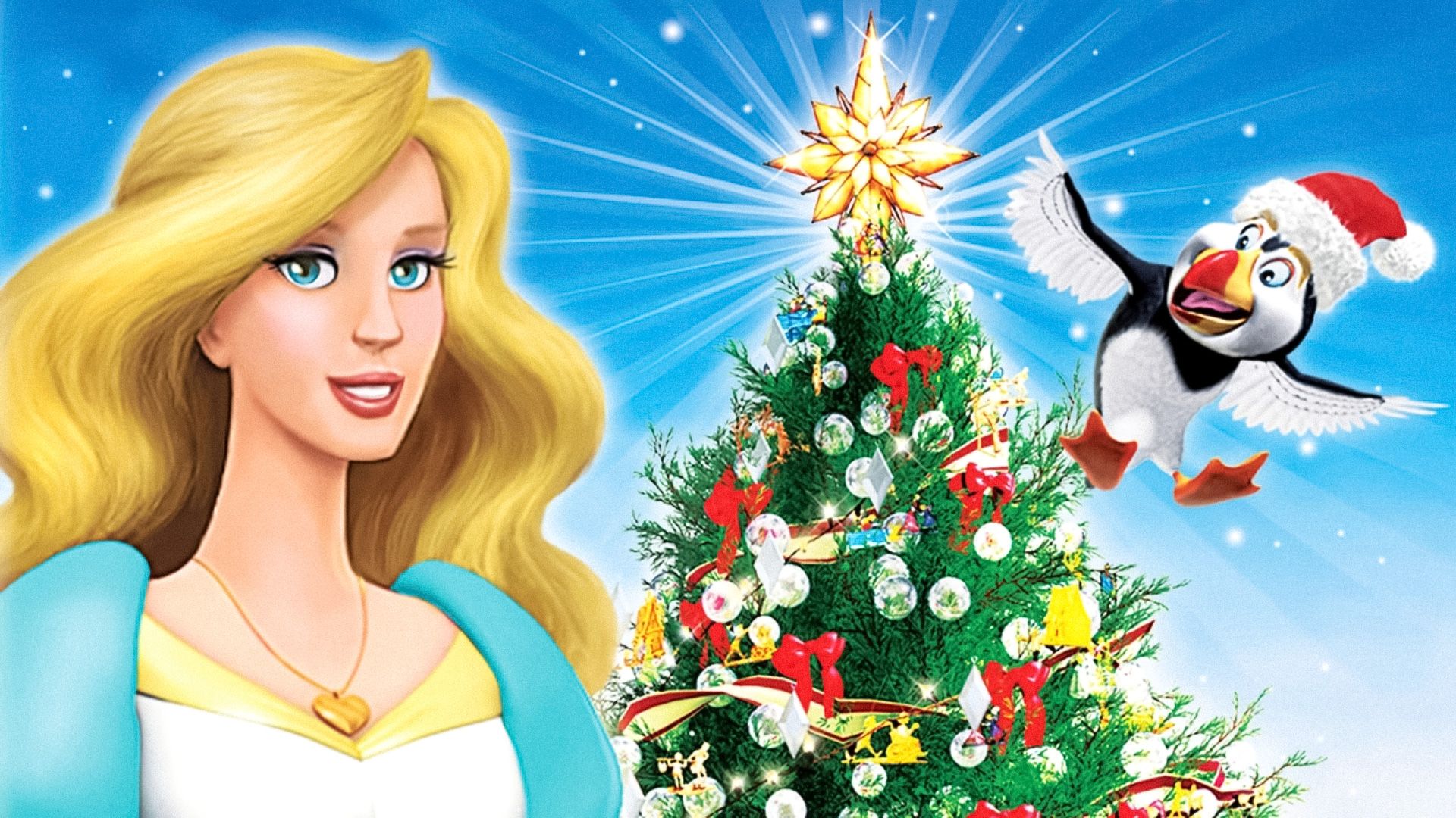 The Swan Princess: Christmas background