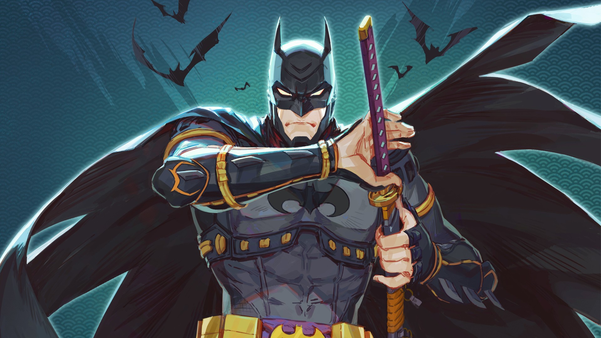 Batman Ninja background