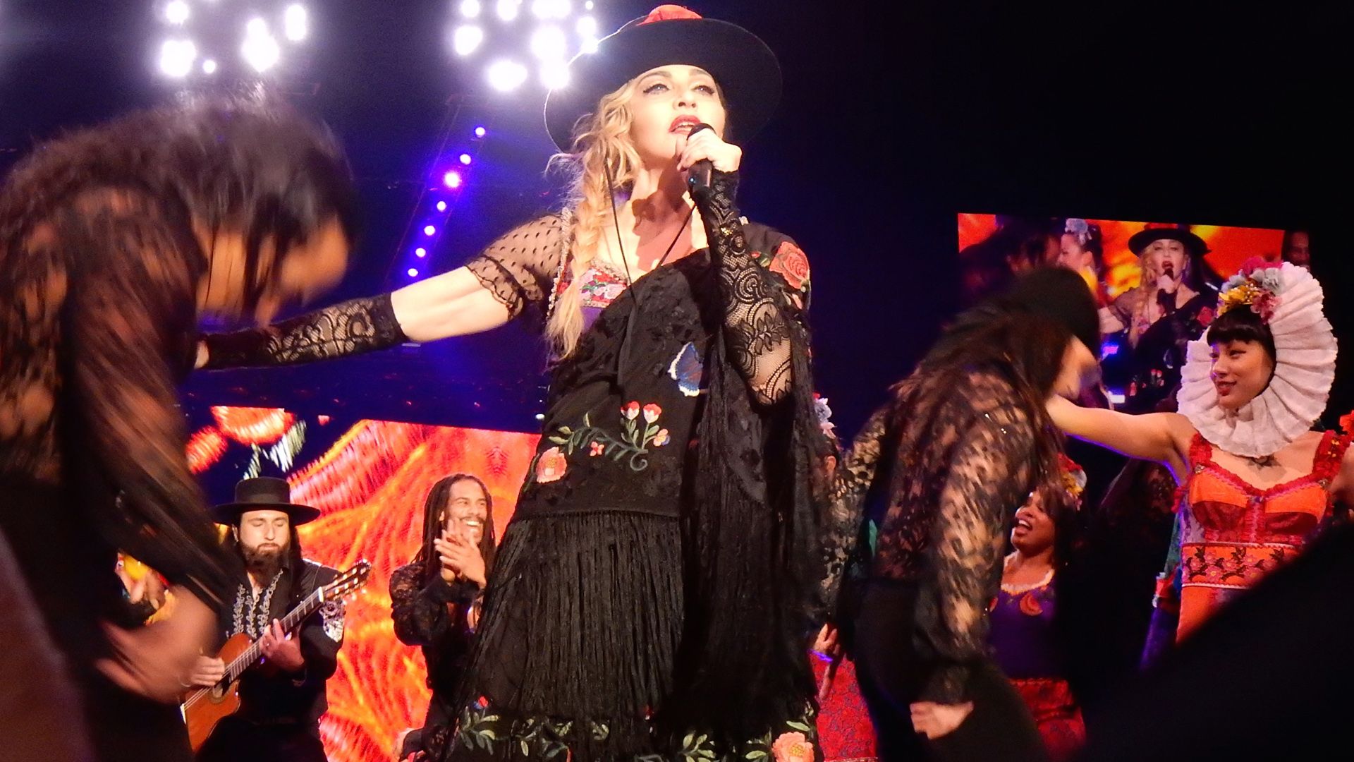 Madonna: Rebel Heart Tour background