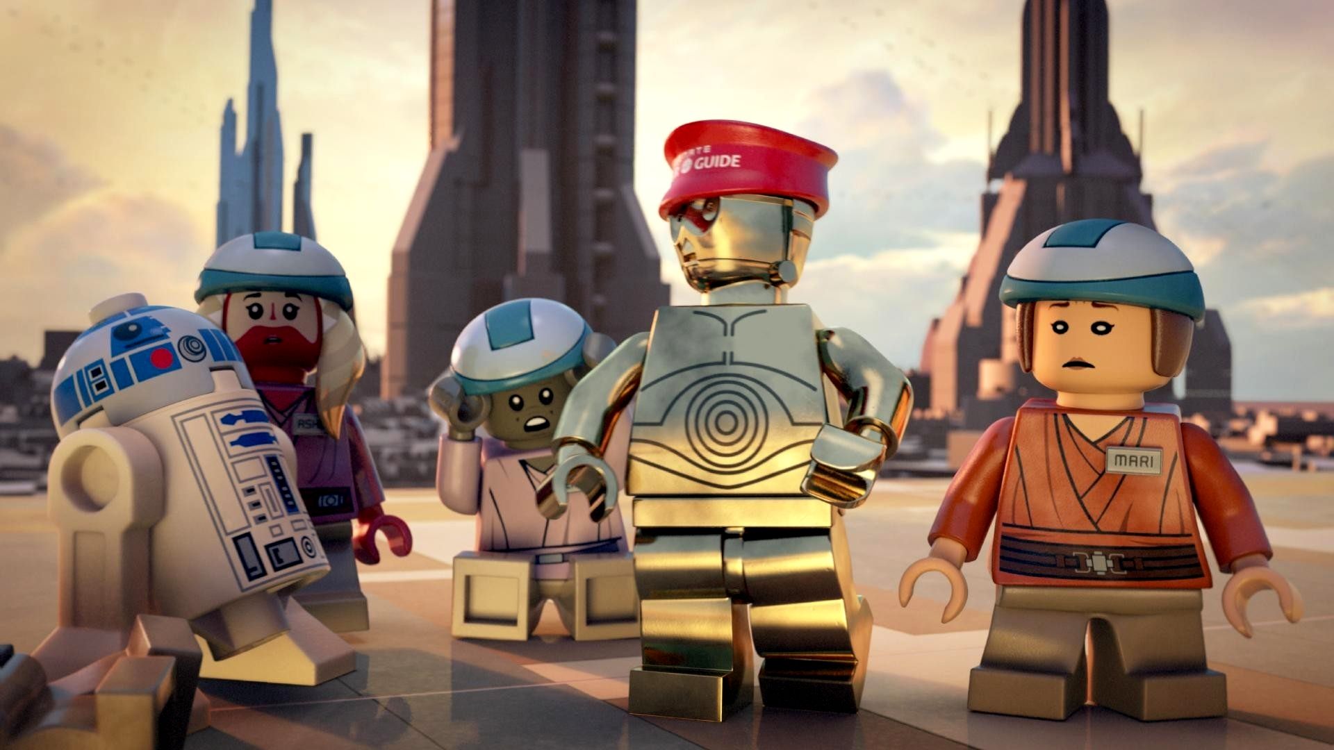 Lego Star Wars: The Padawan Menace background