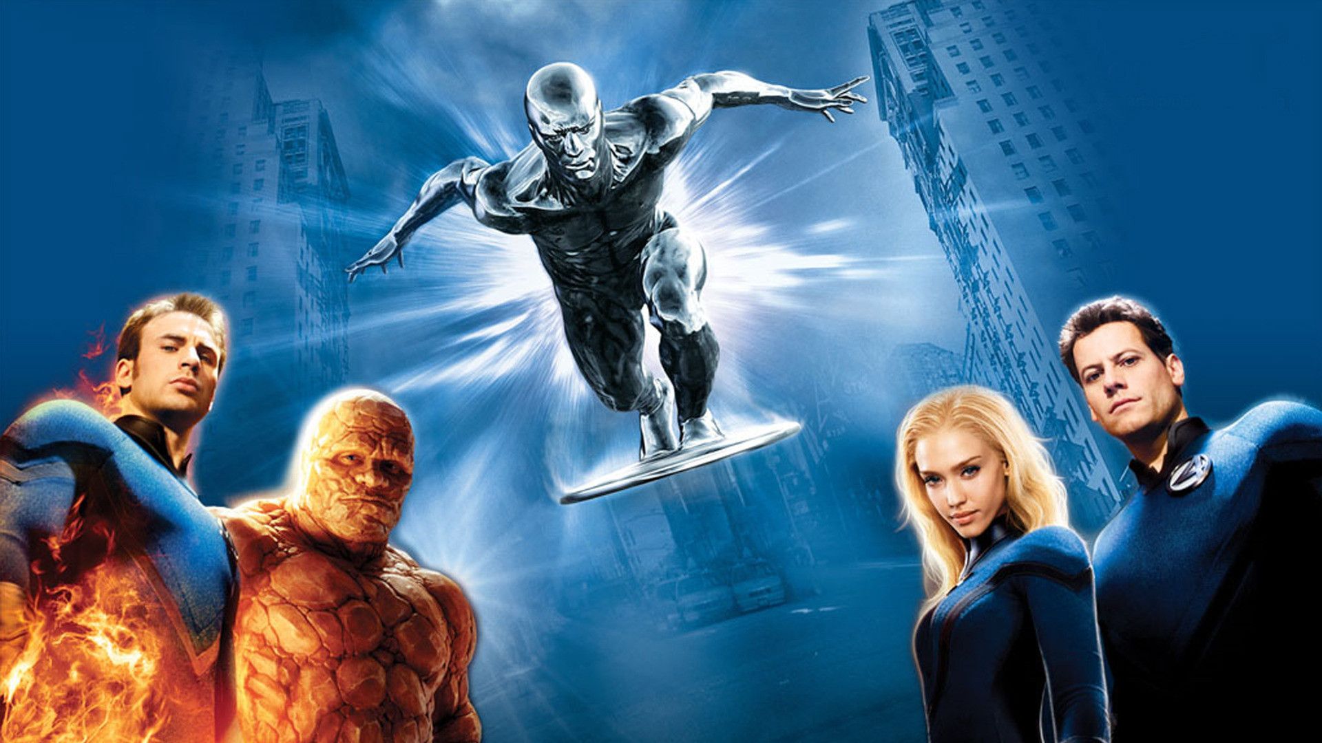 Fantastic Four: Rise of the Silver Surfer background