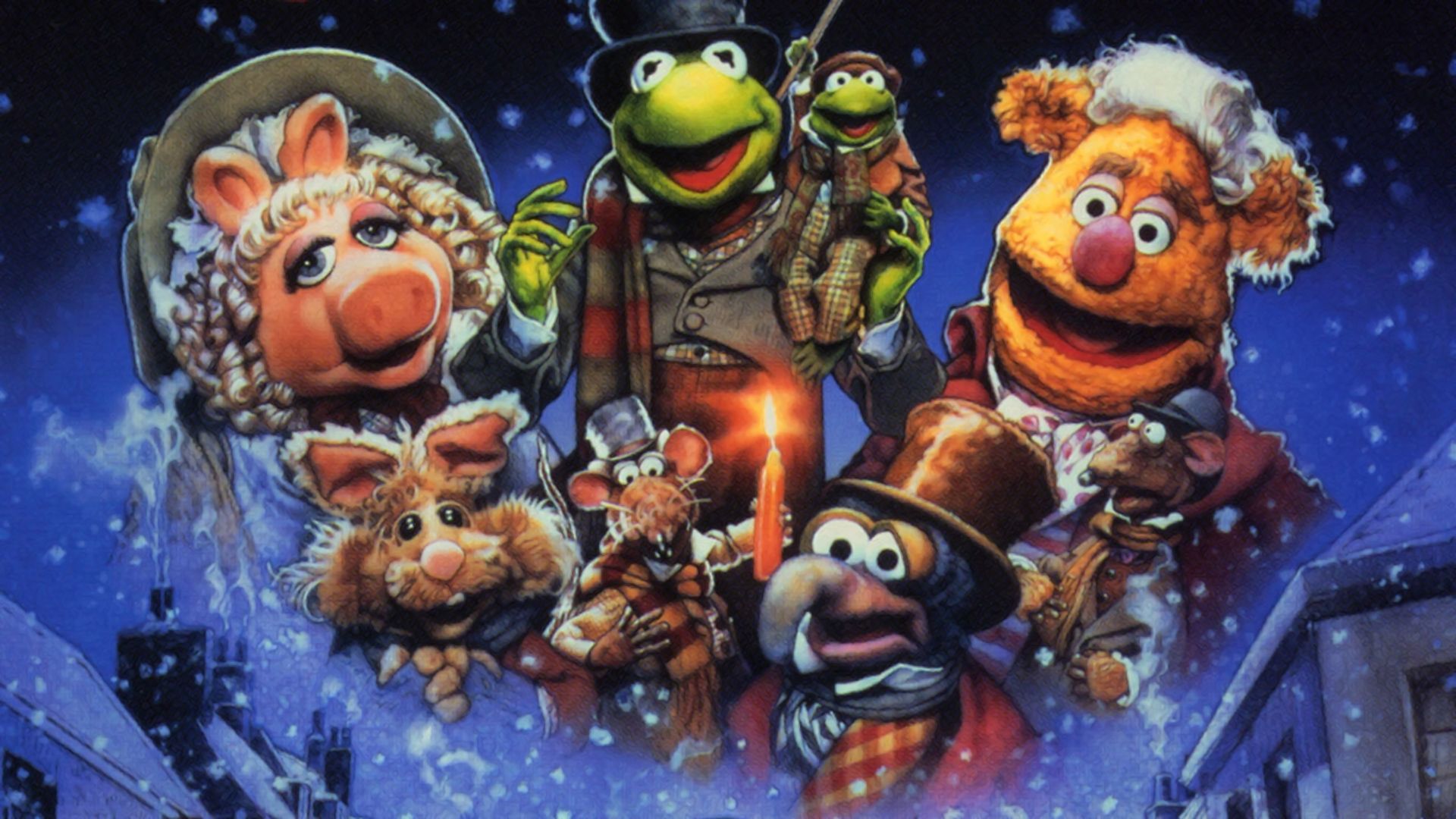 The Muppet Christmas Carol background