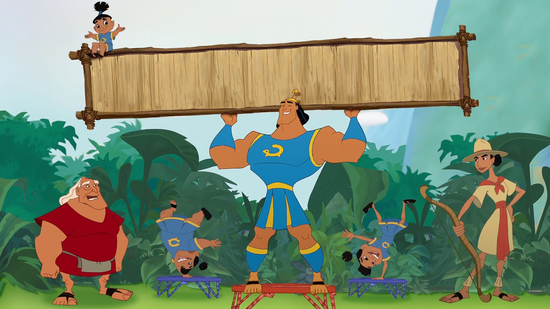 Kronk's New Groove background