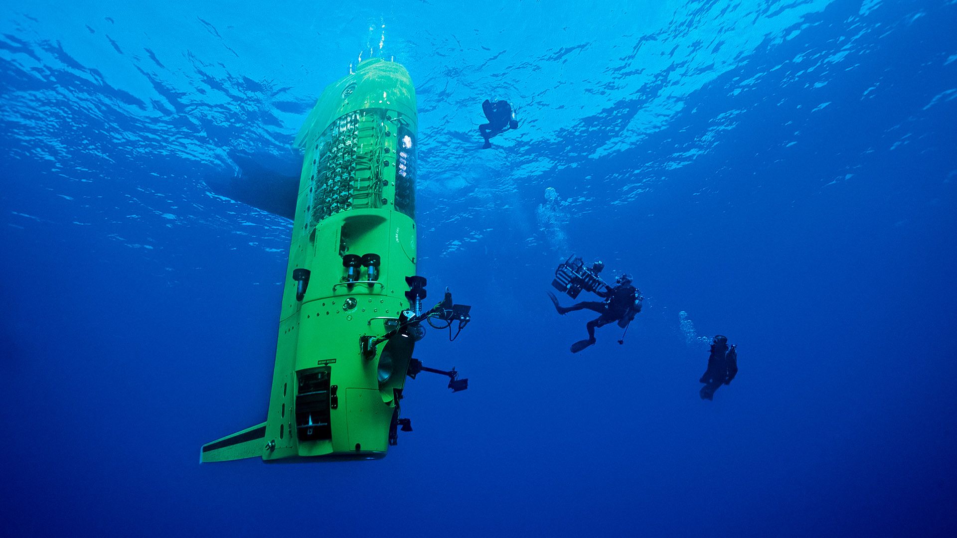 Deepsea Challenge background