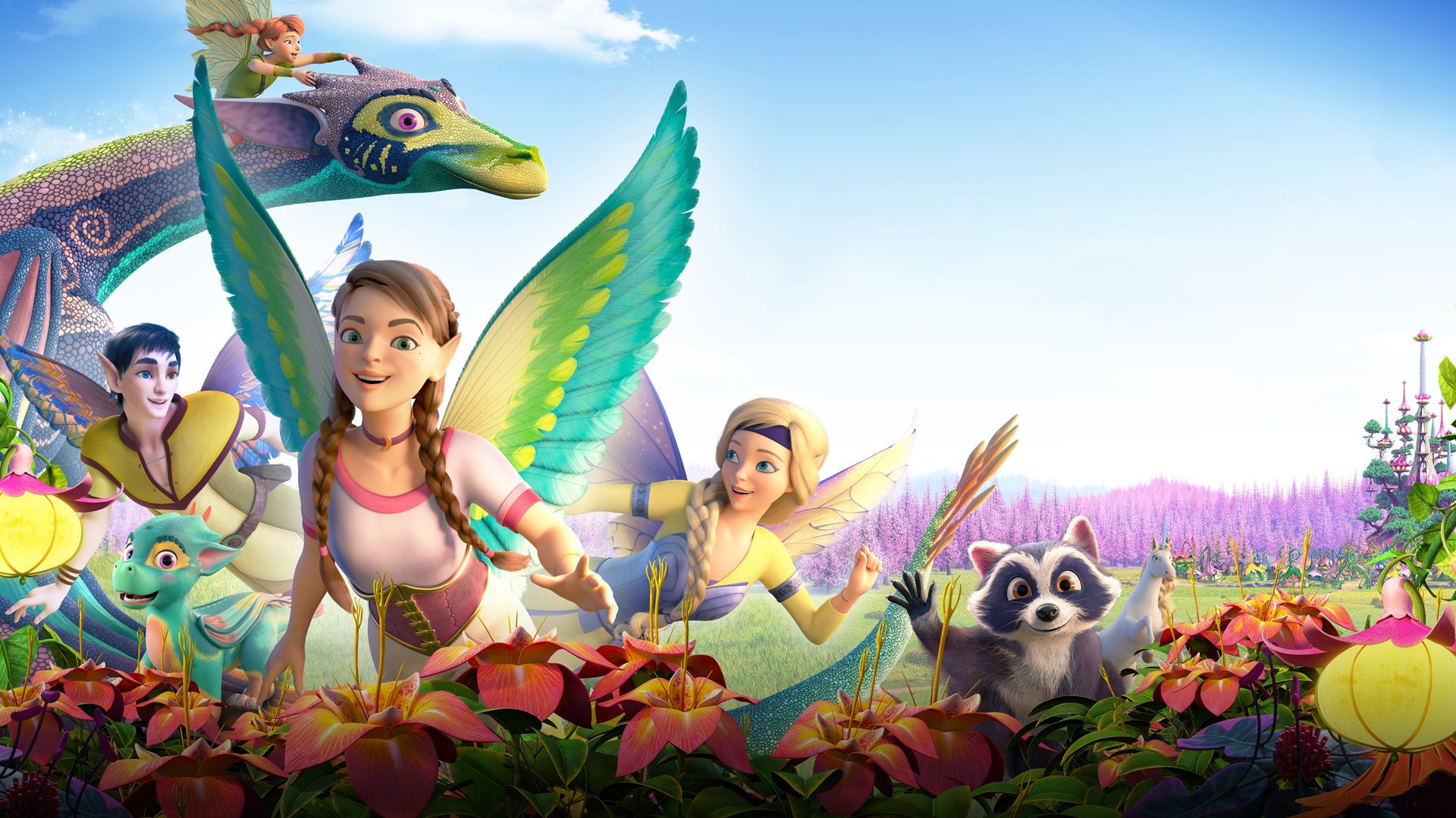 The Fairy Princess & the Unicorn background