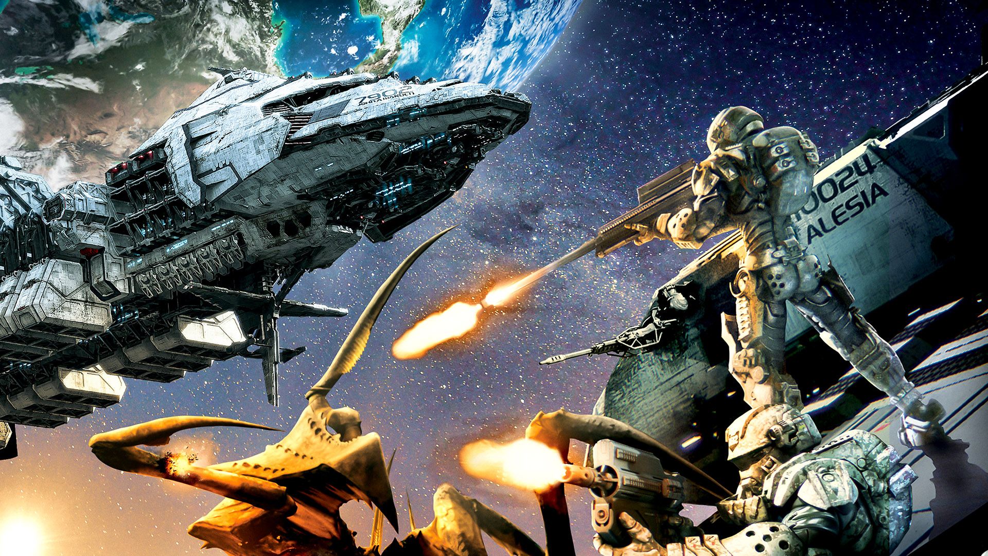 Starship Troopers: Invasion background