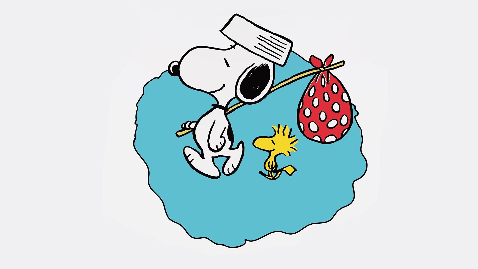 Snoopy Come Home background