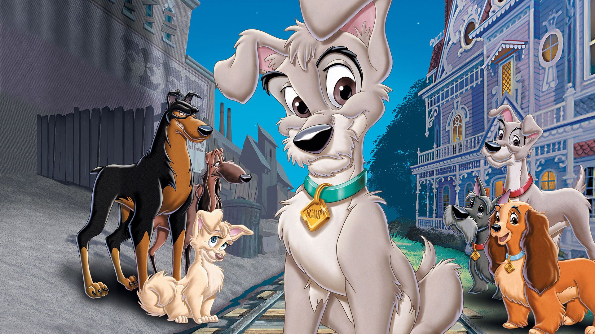 Lady and the Tramp II: Scamp's Adventure background