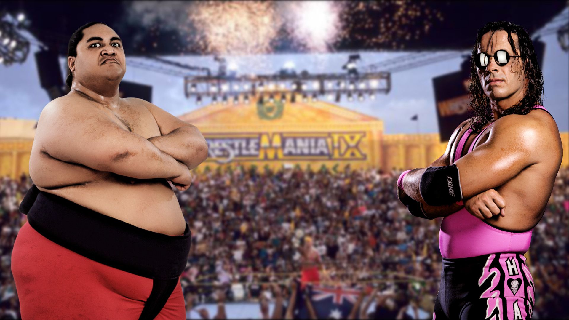 WrestleMania IX background