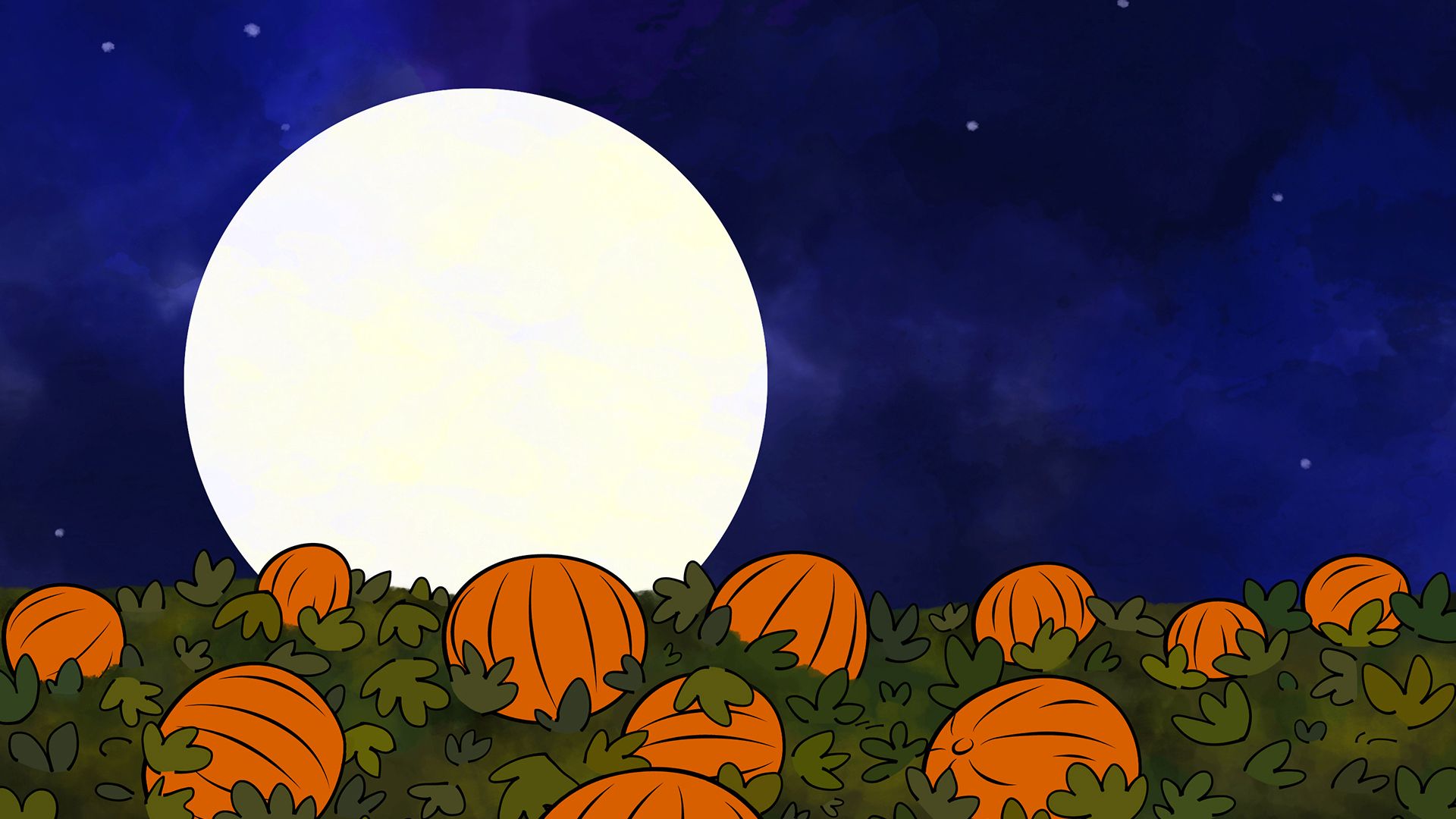 It's the Great Pumpkin, Charlie Brown background