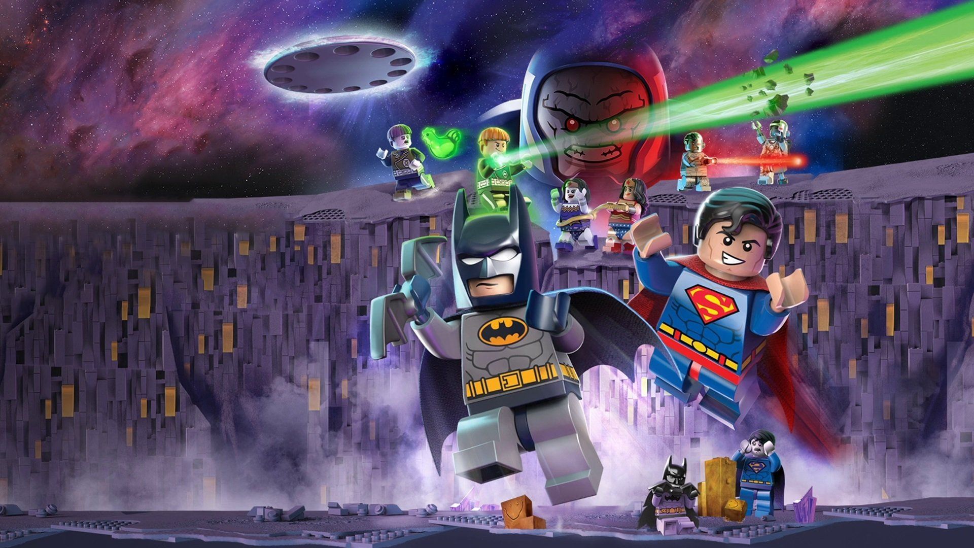 Lego DC Comics Super Heroes: Justice League vs. Bizarro League background