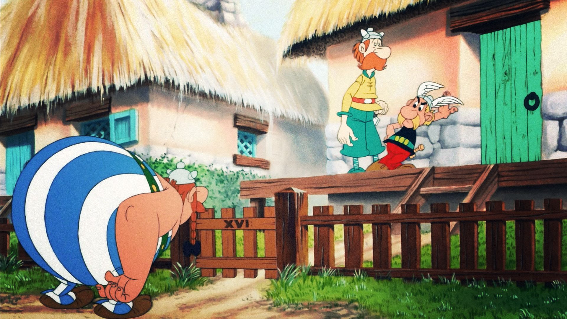 Asterix in Britain background