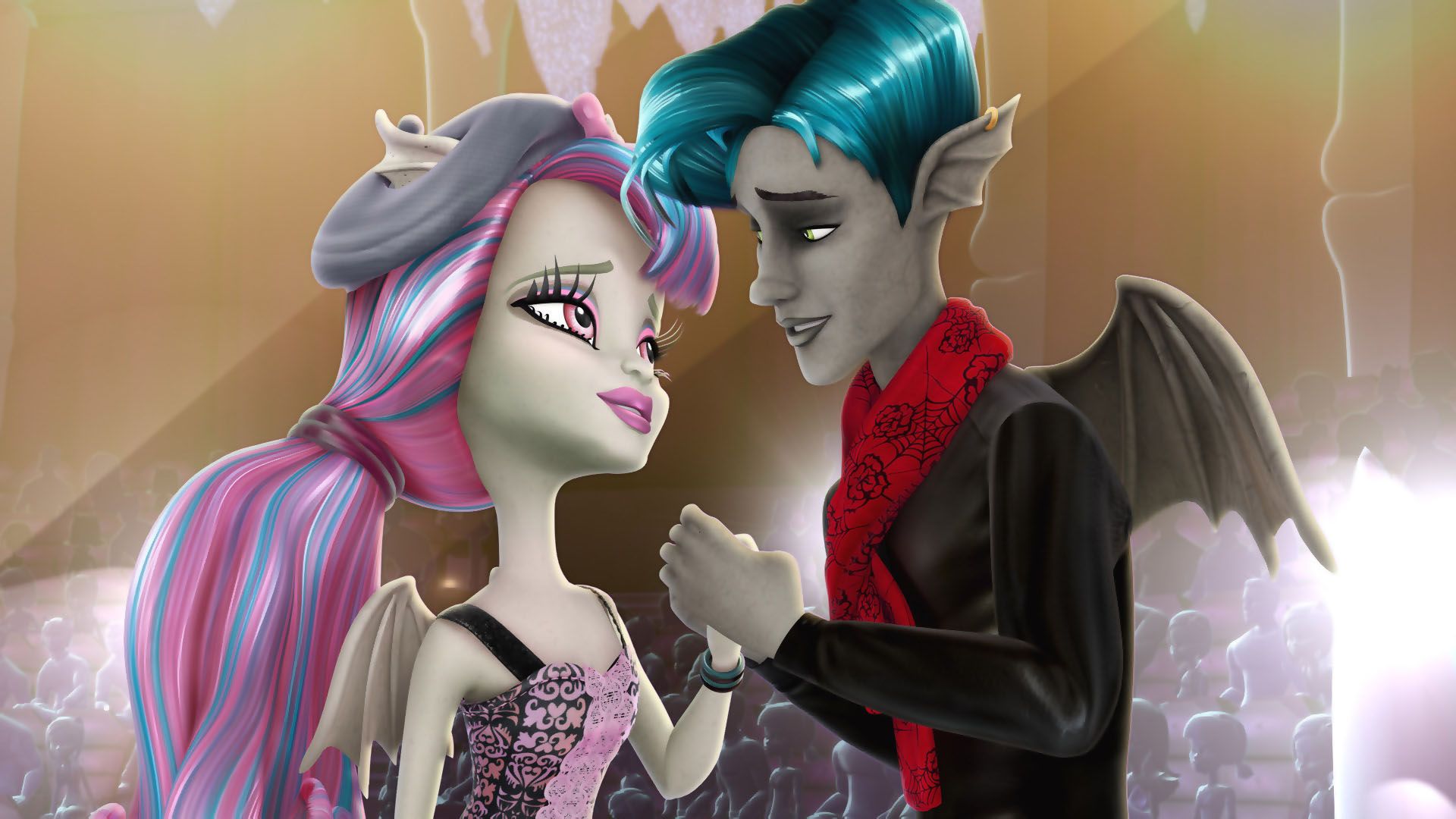 Monster High: Scaris, City of Frights background