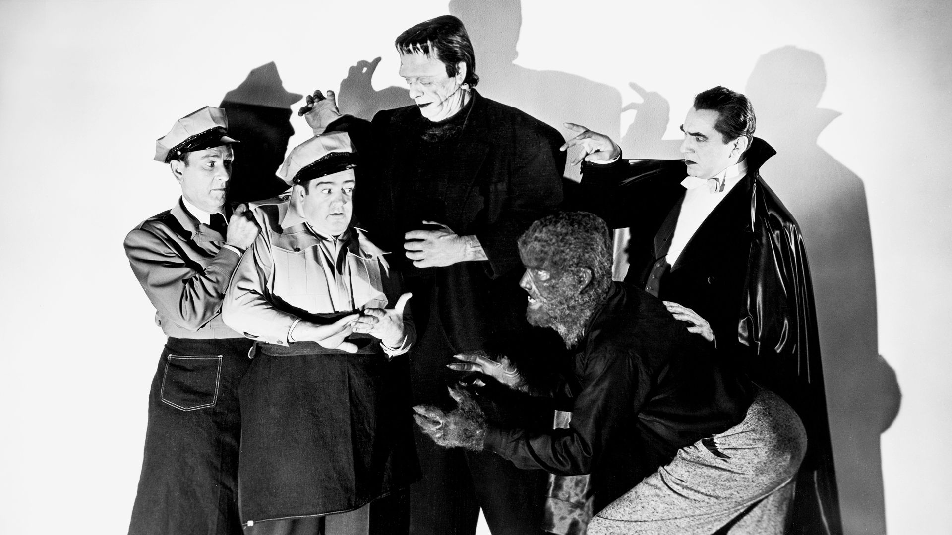 Abbott and Costello Meet Frankenstein background